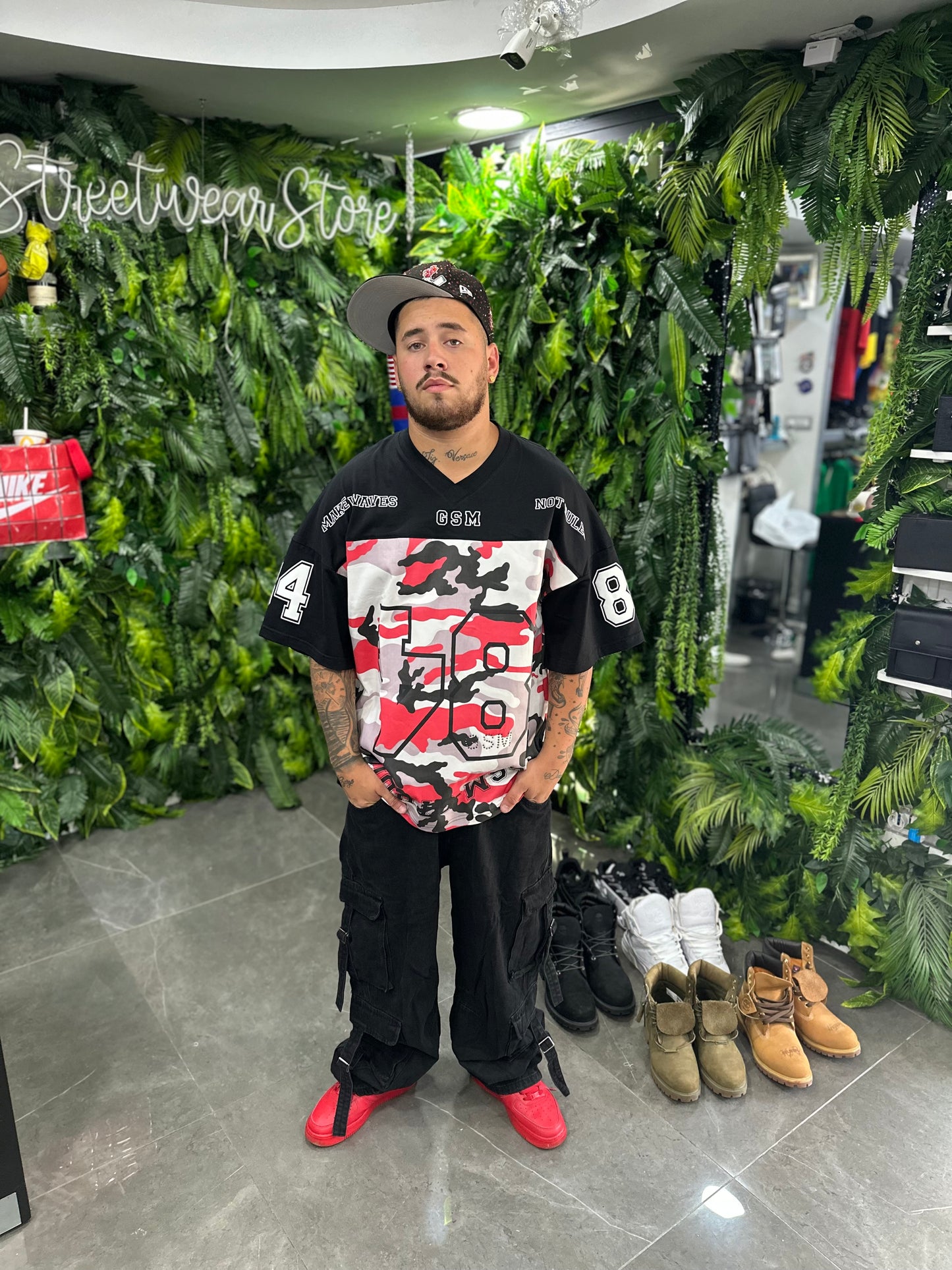 Shirt Rugby Red GODSAVEME