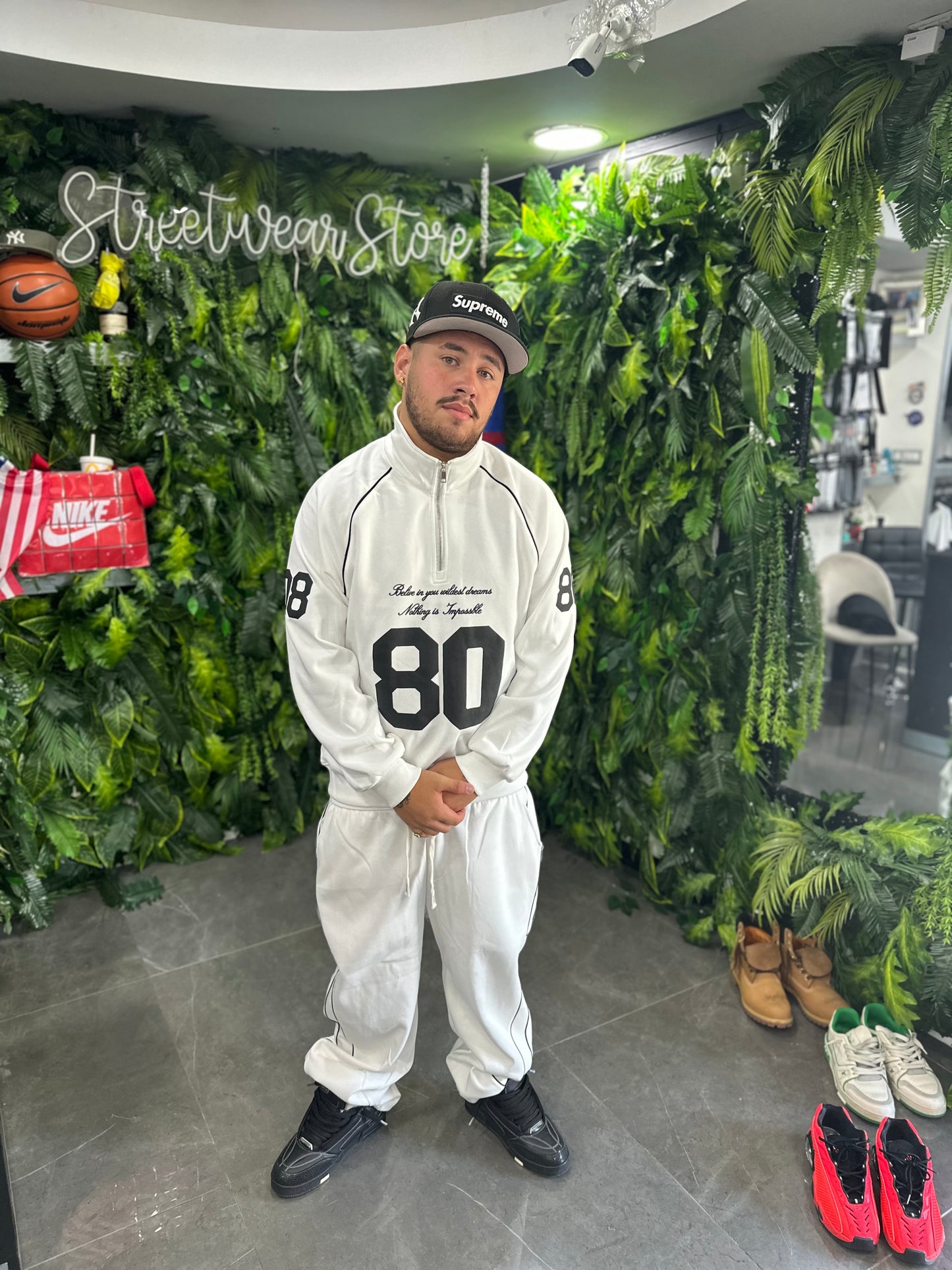 TrackSuit White 80