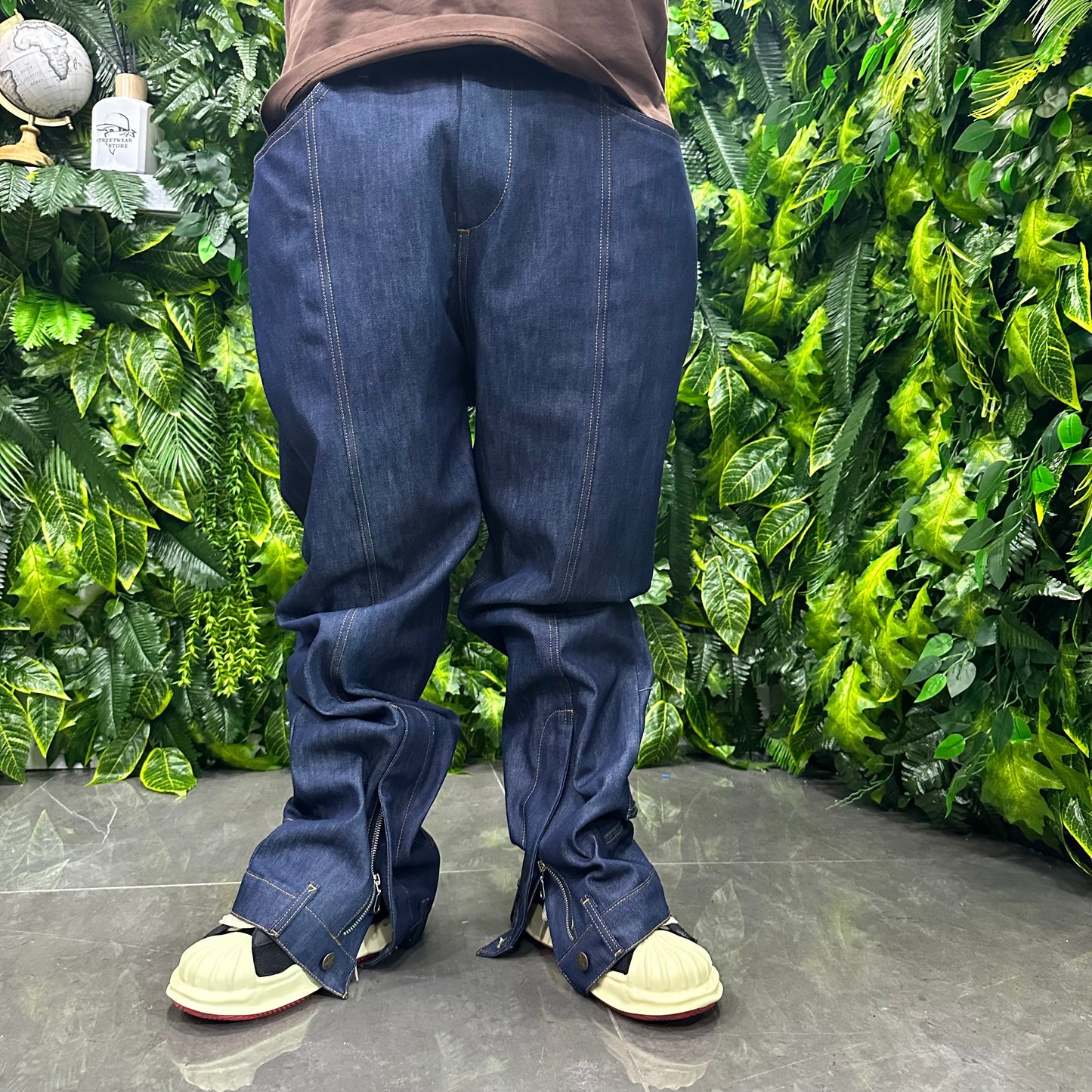 Denim Future Blue Zip+Taschino LIVERCROSSES