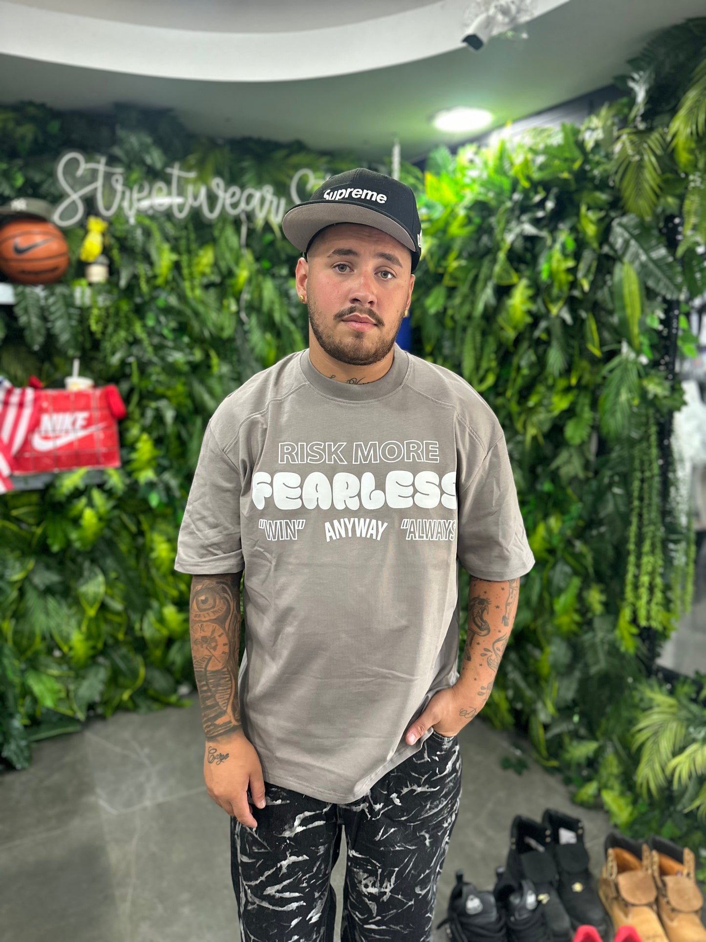 Shirt Grey Ferless