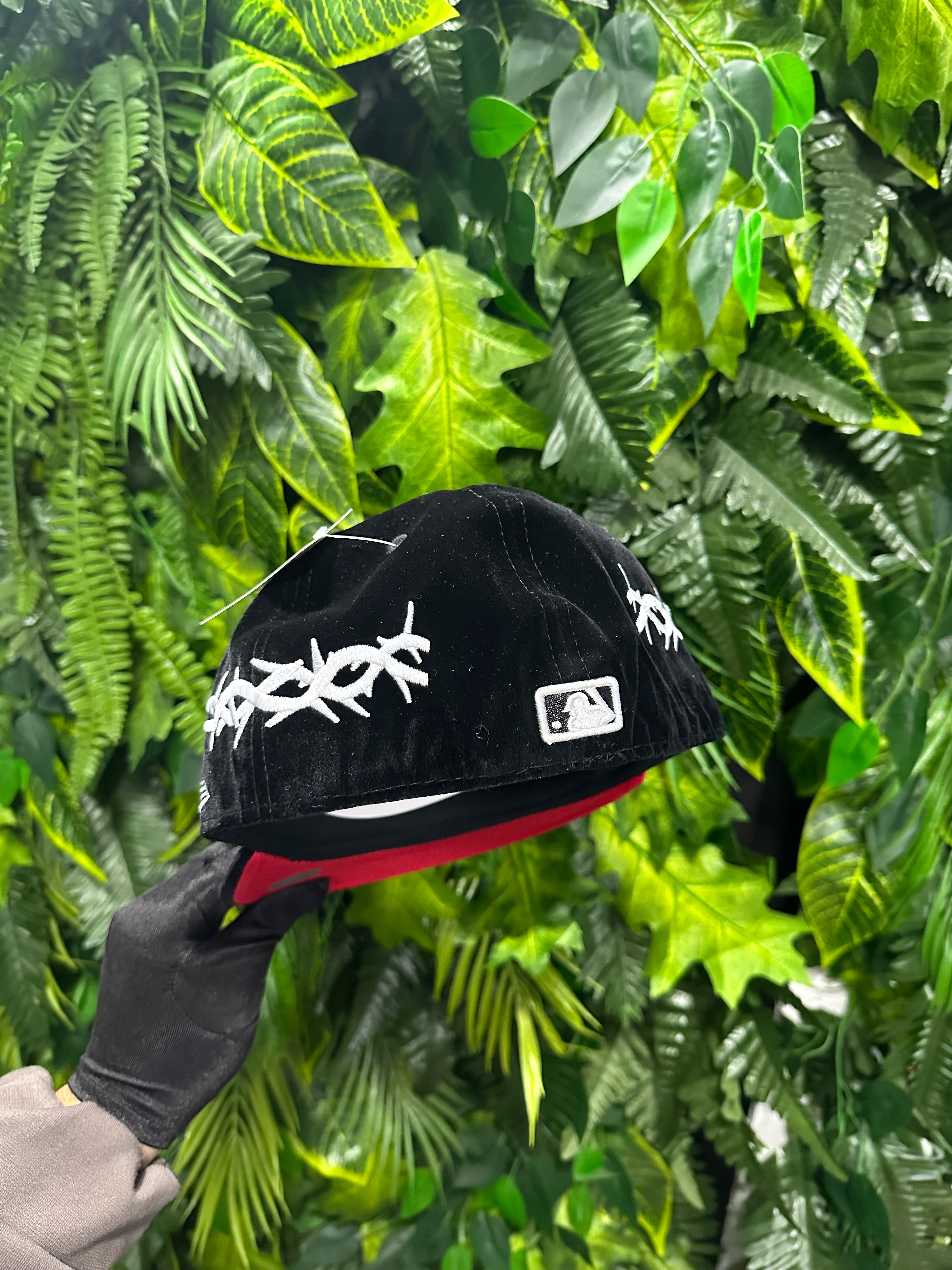 Cappello Velluto Gorra Sox Gamuza