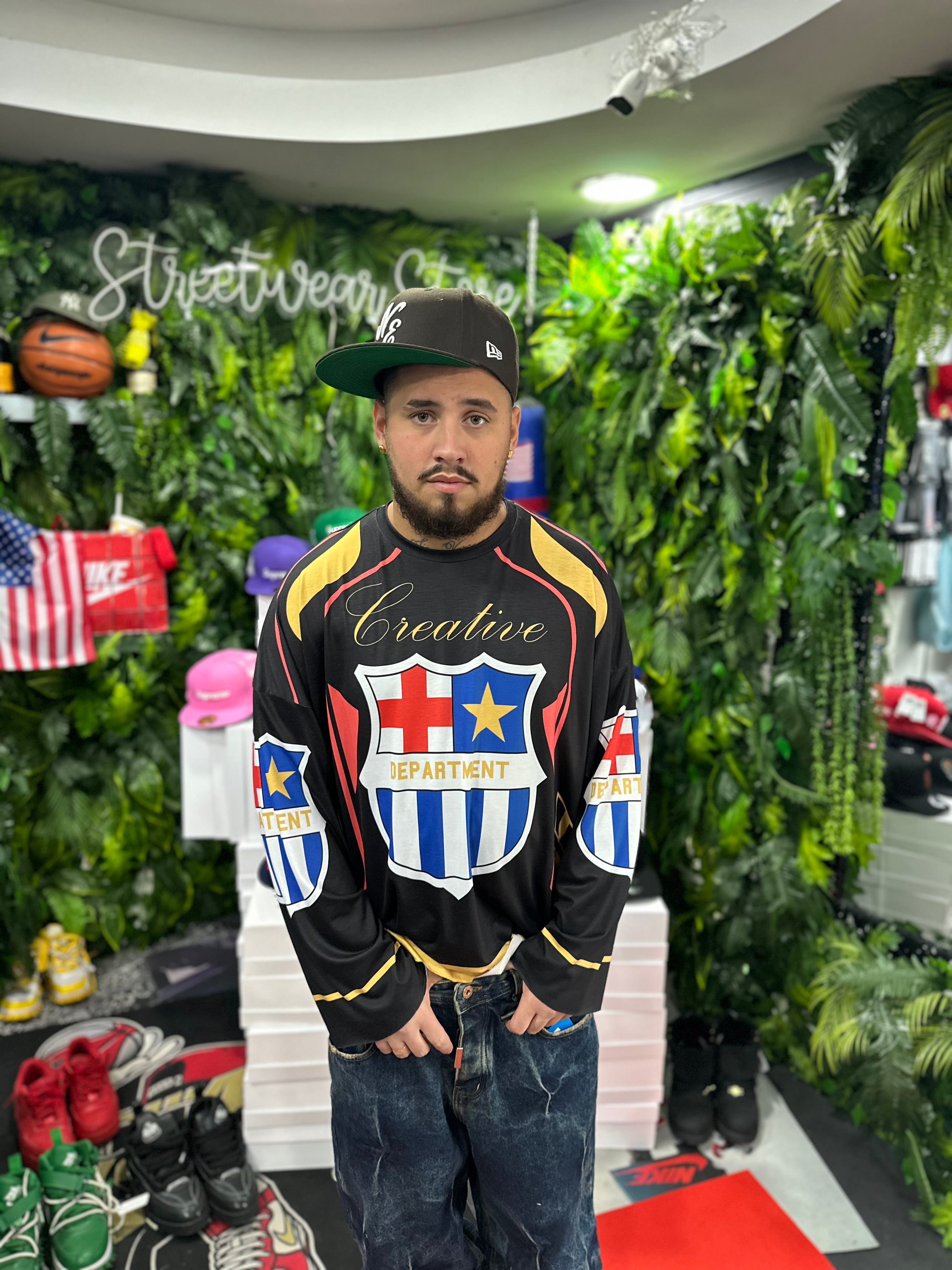 Shirt LongSleeve Barca Black CREATIVE