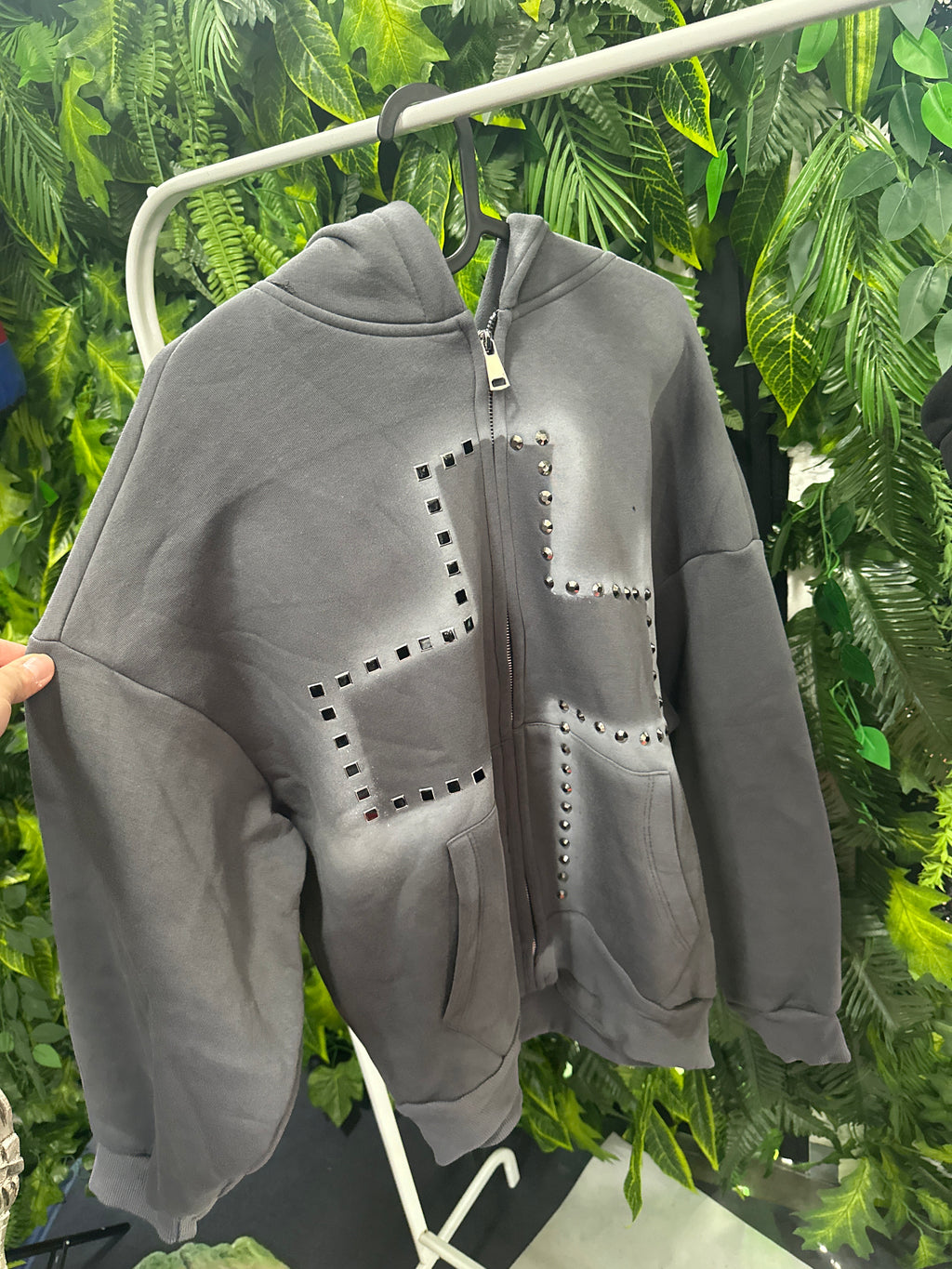 Felpa Croce Grey BUNKER