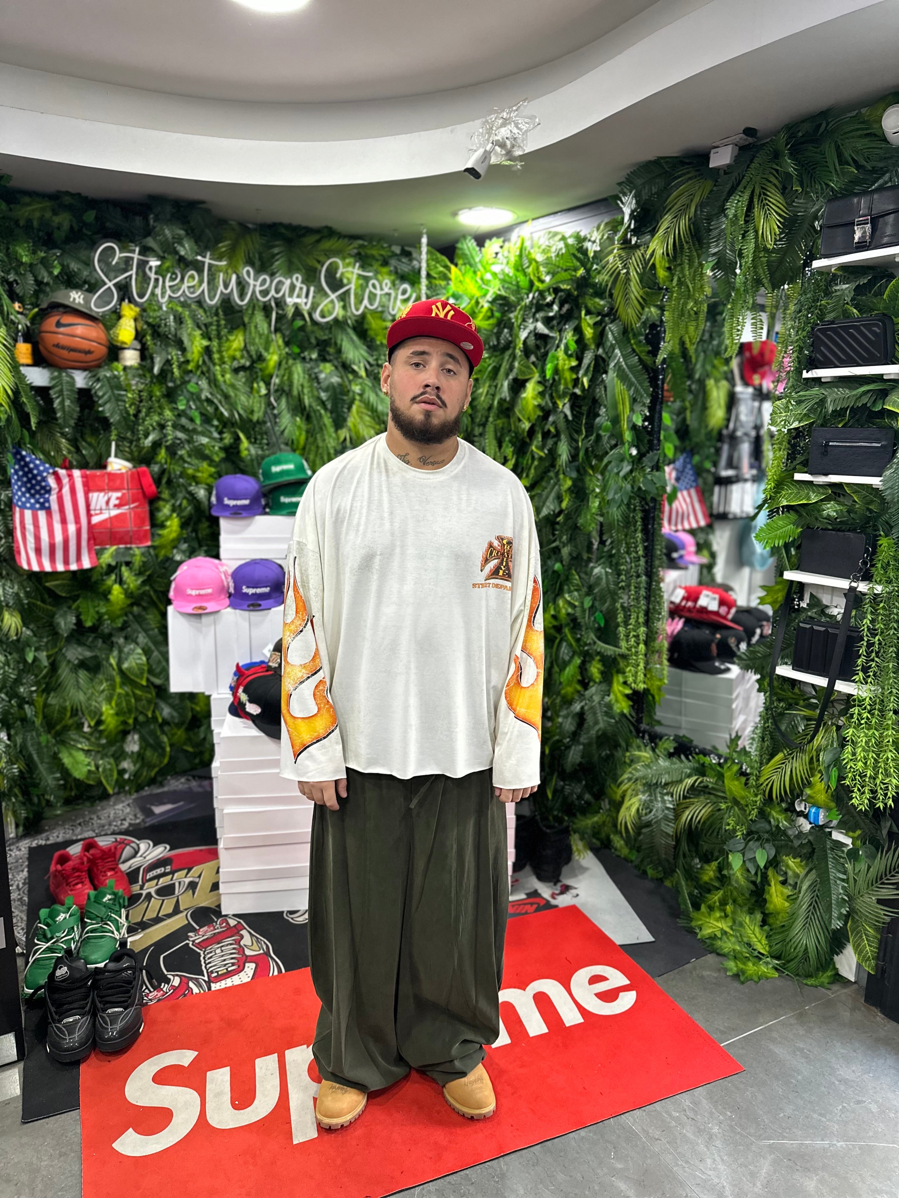 Shirt LongSleeve Croce White CREATIVE