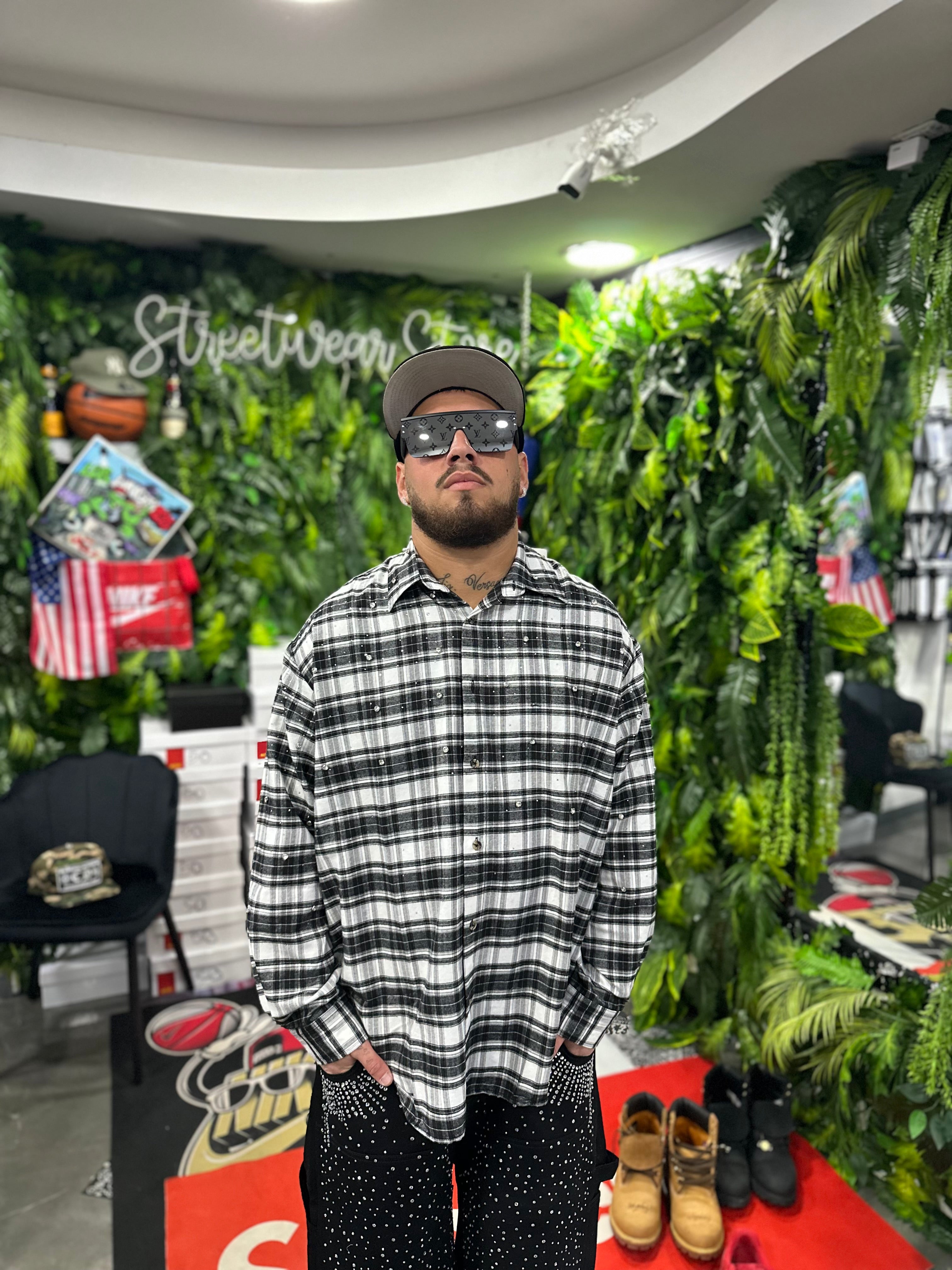 Camicia Crystal Black MNML