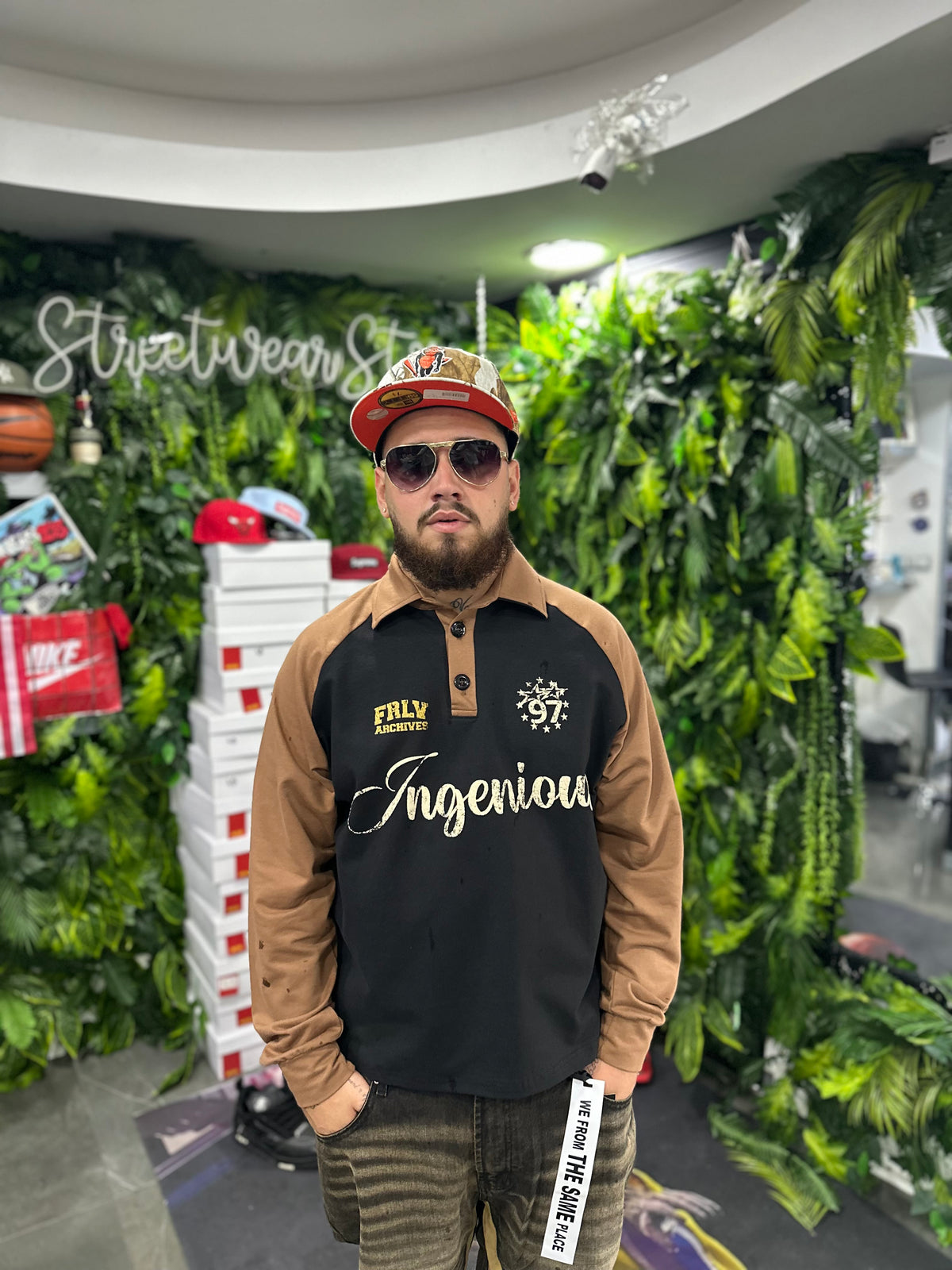 Polo Longsleeve Black Ingenious FRLV