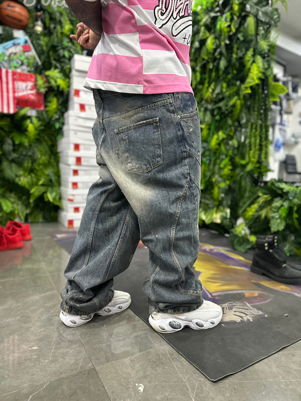 Denim Baggy LIST555 CIANOTIC