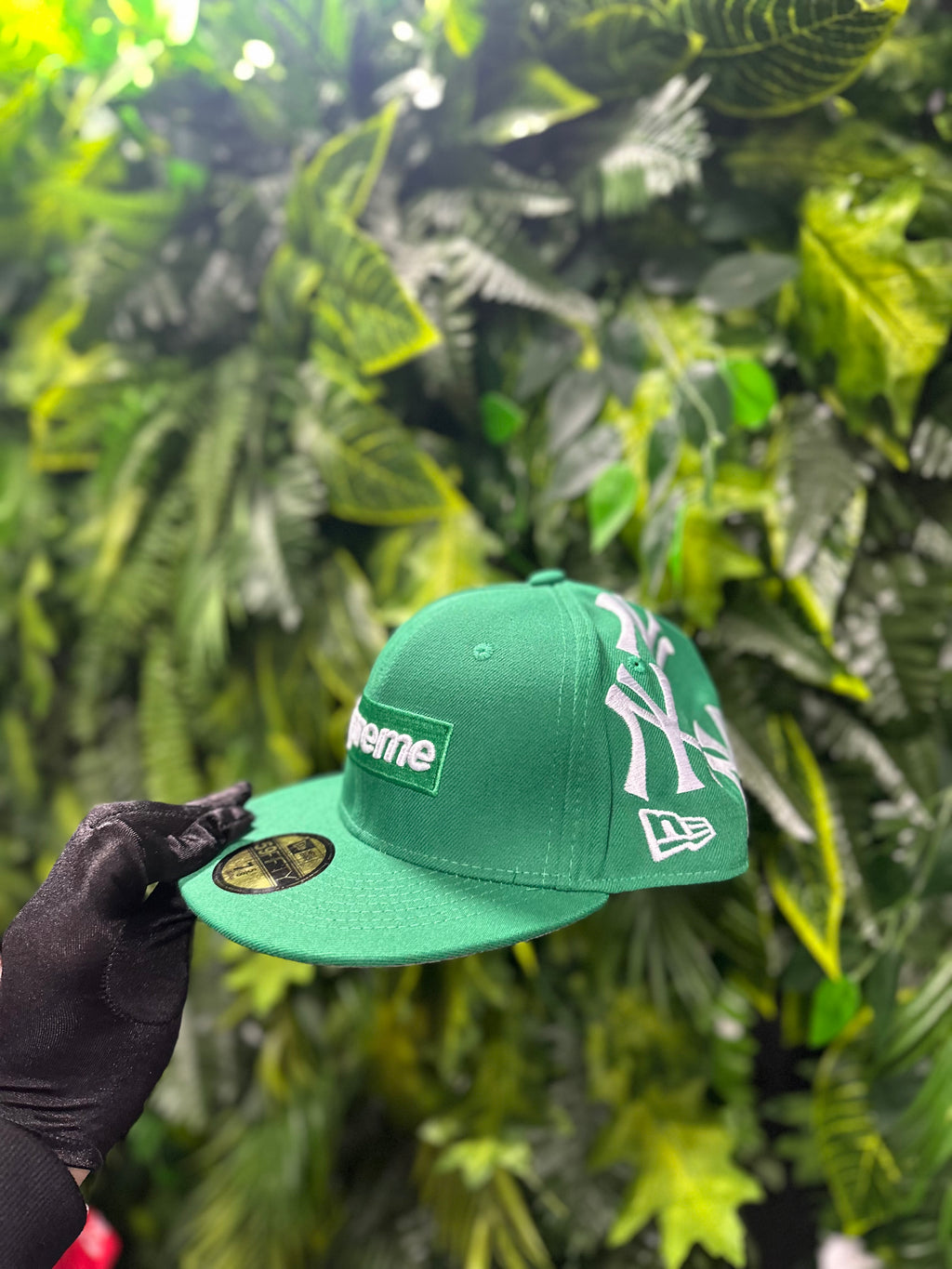 Cappello Supreme Yankees New Era Green