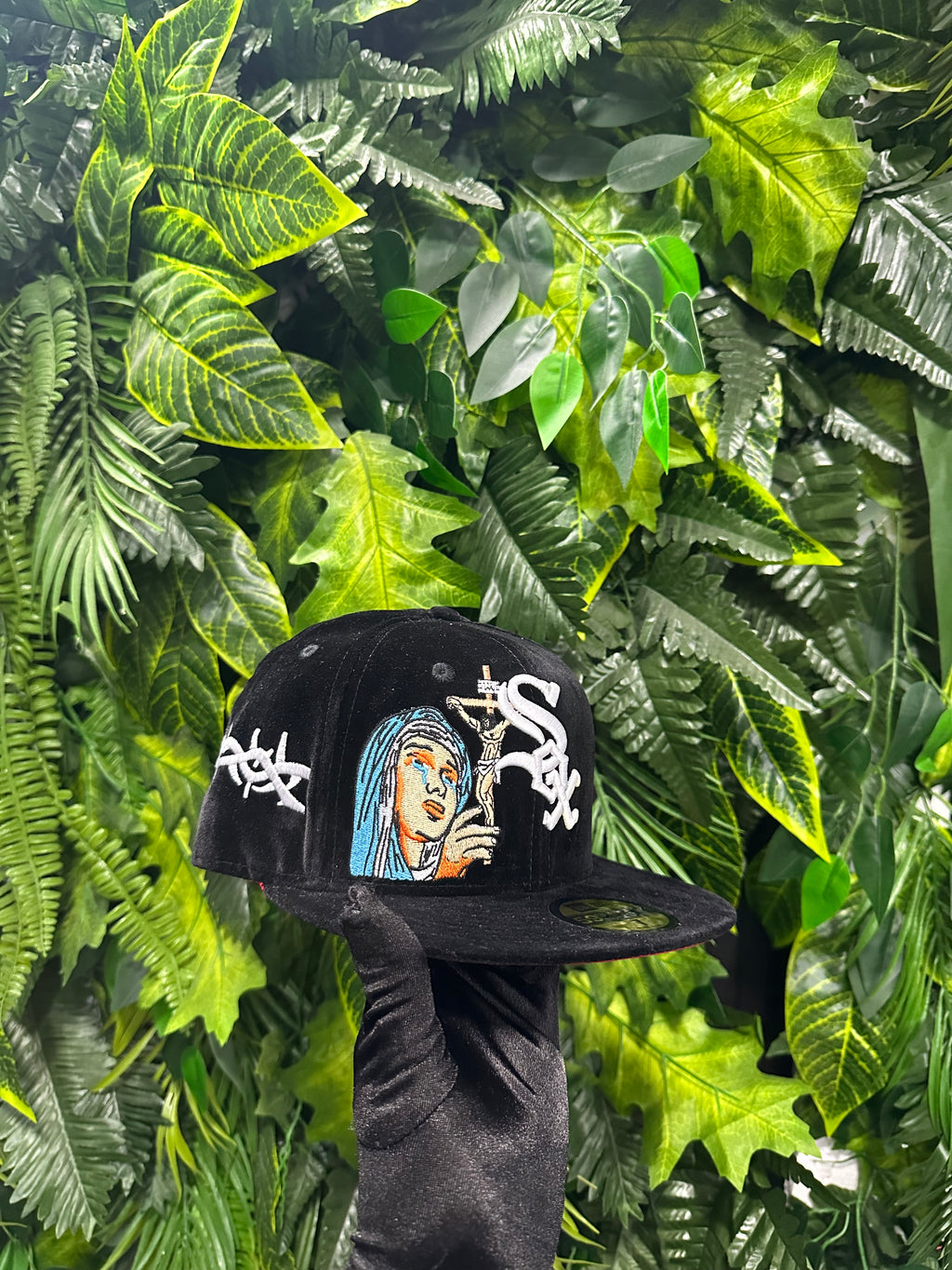 Cappello Velluto Gorra Sox Gamuza