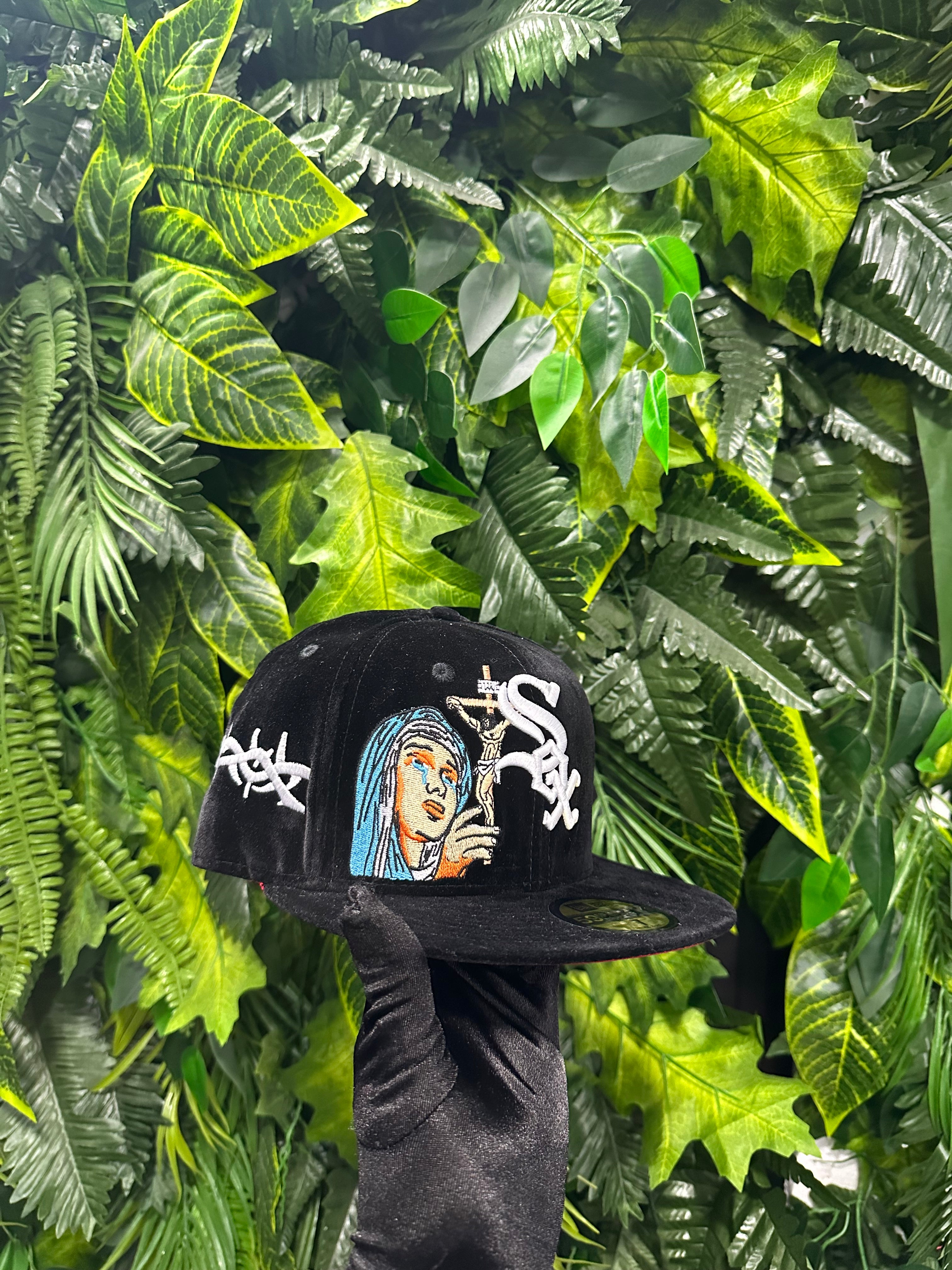 Cappello Velluto Gorra Sox Gamuza