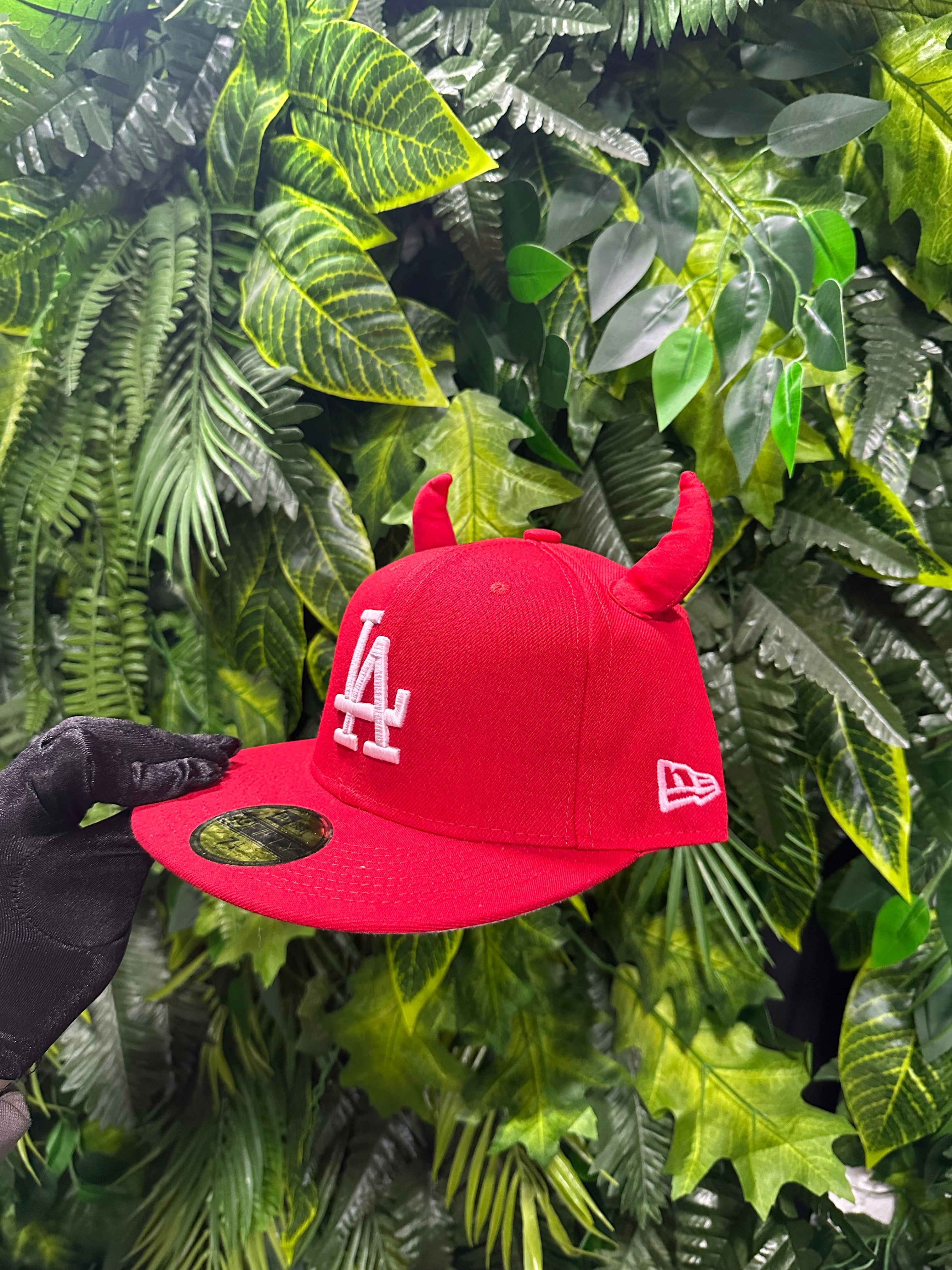 Cappello New Era Red LA Corna