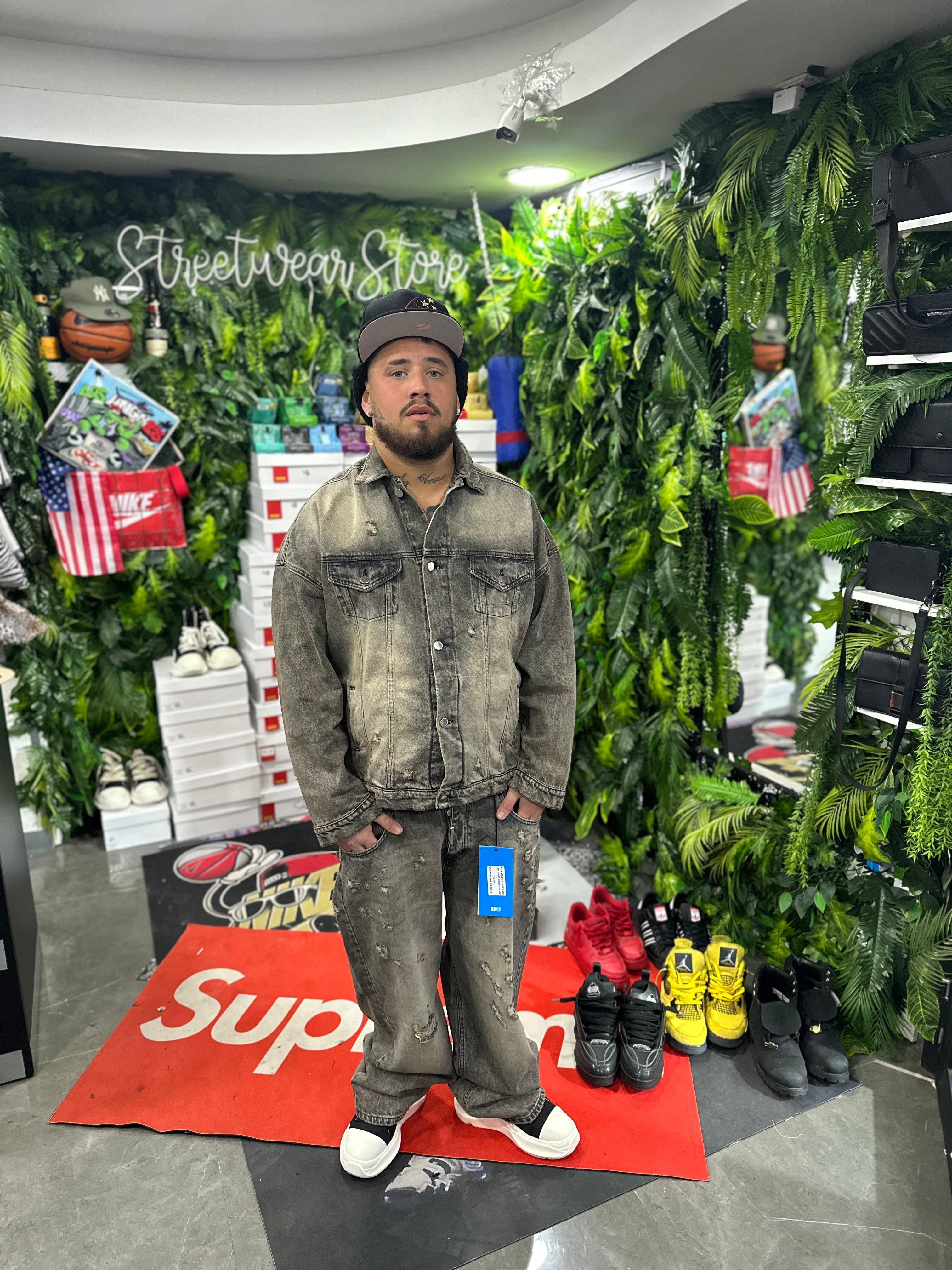 CoordSet Denim Park Sabbiato CIANOTIC