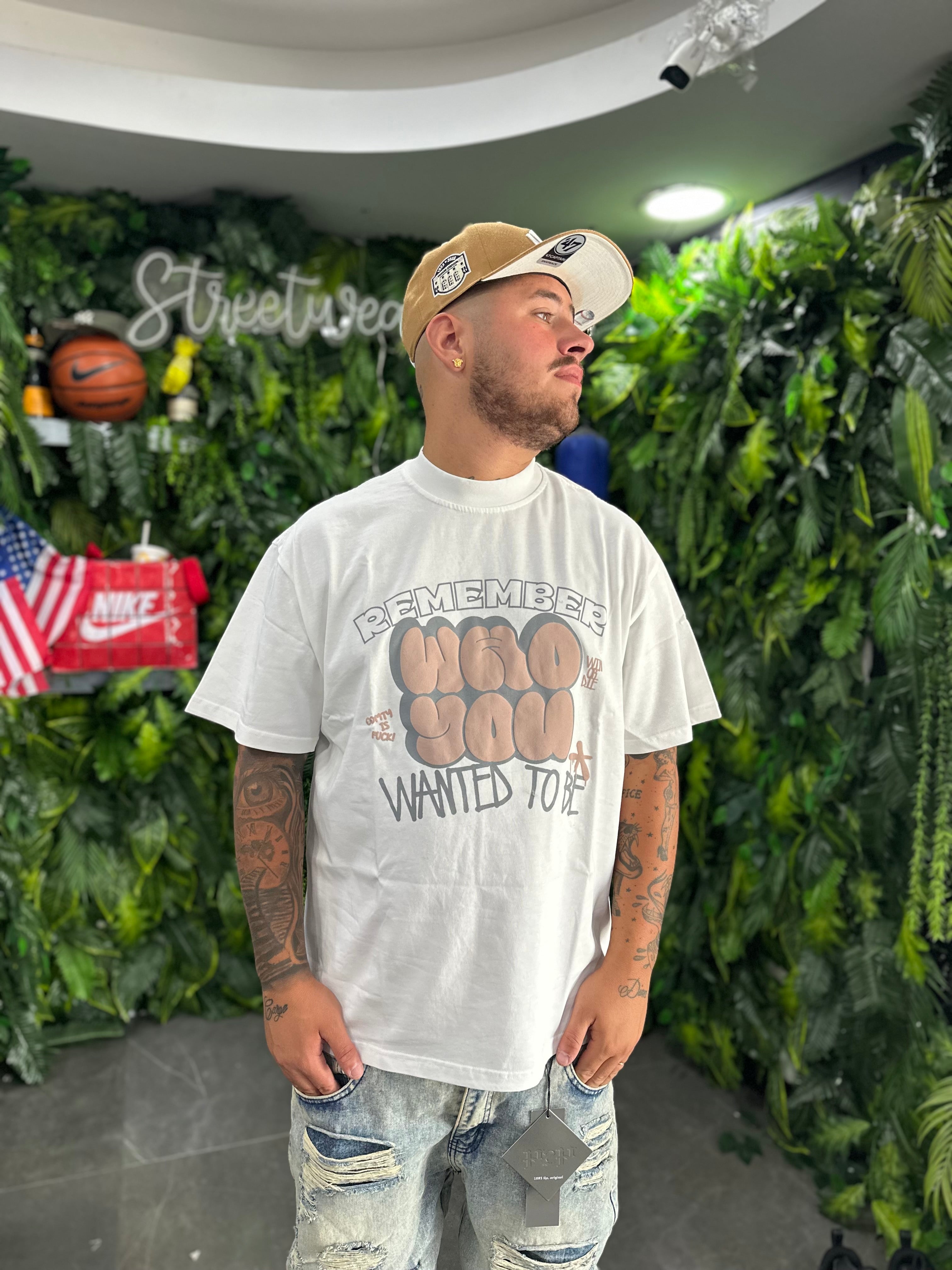 Shirt White Remember