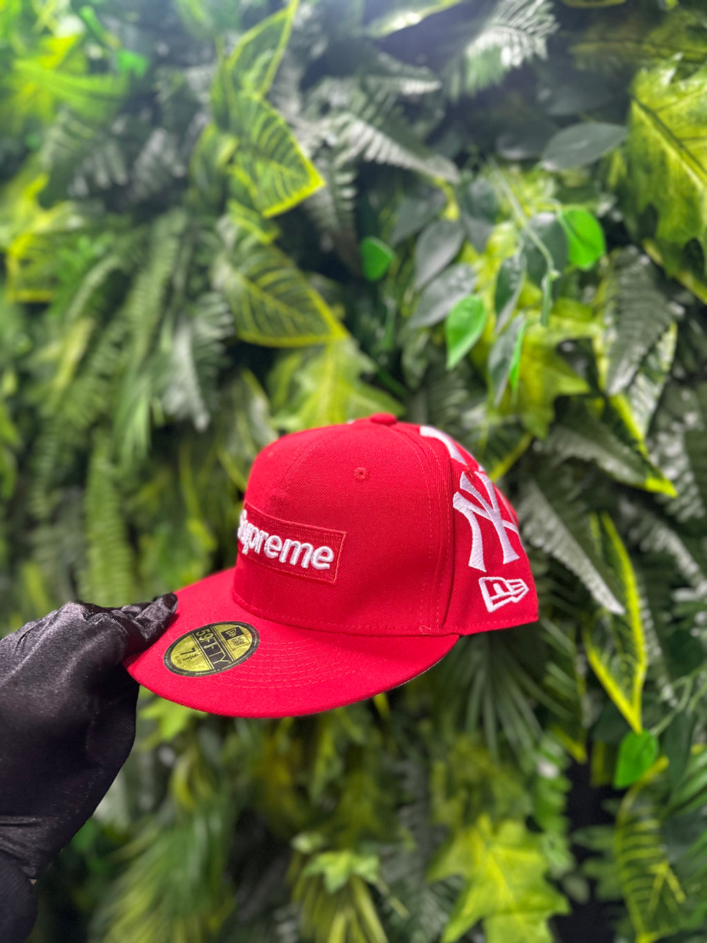 Cappello Supreme Box Logo New Era Red