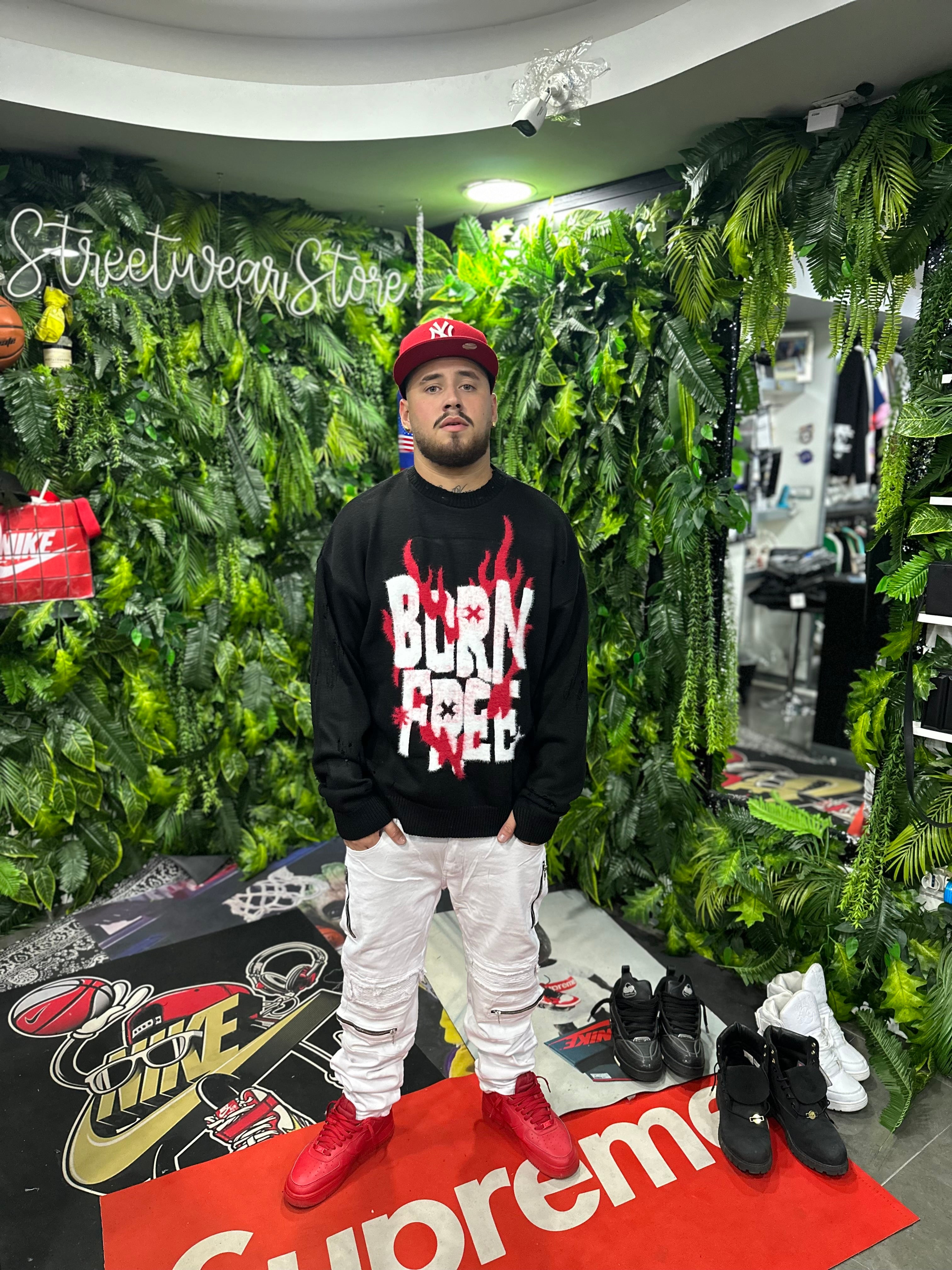 Maglione Black Born CIANOTIC