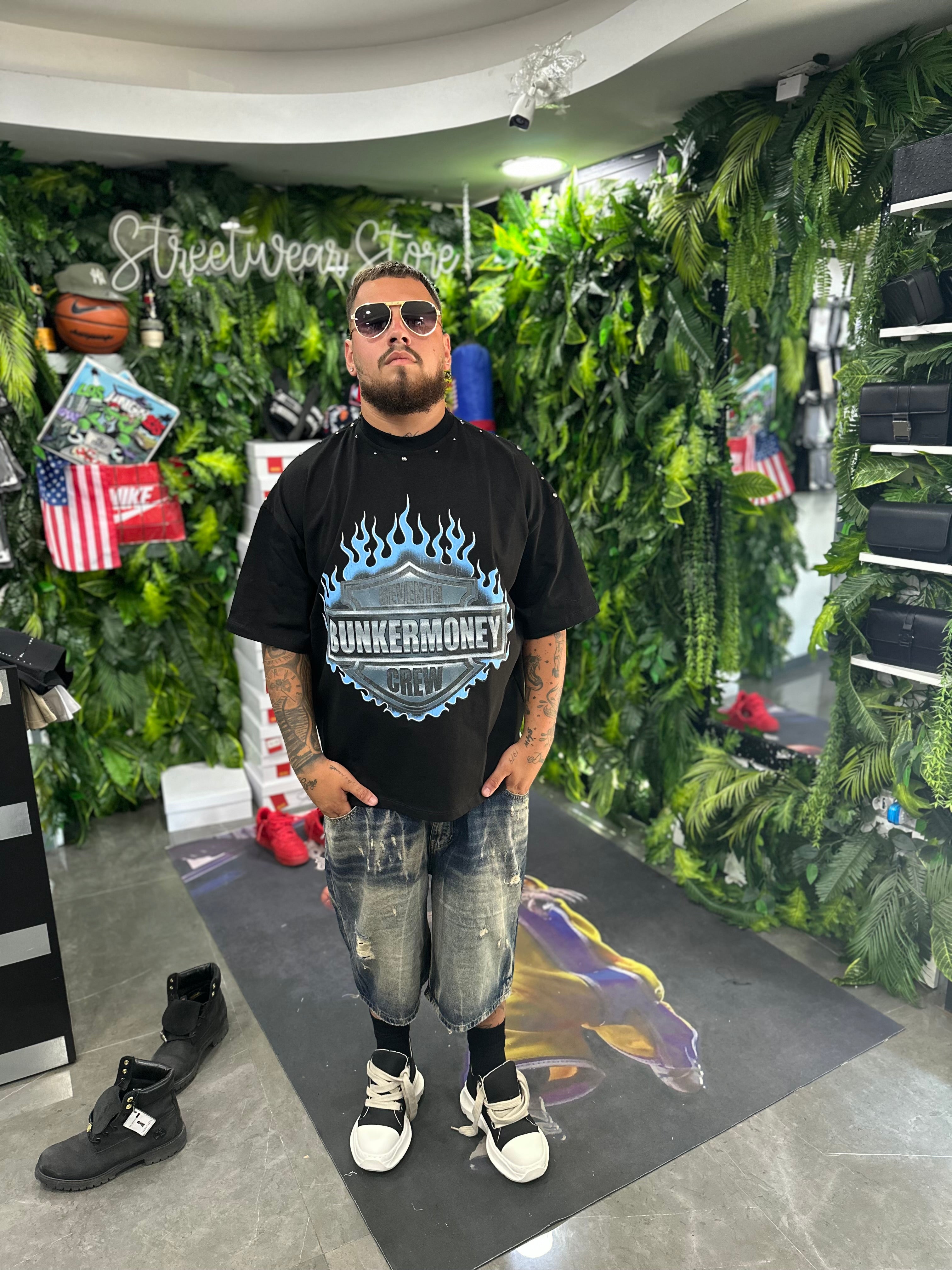 Shirt Black Bunker Money
