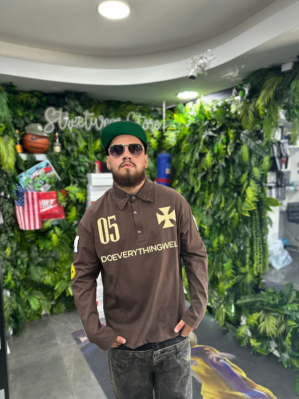 Polo Longsleeve Brown Doevery BUNKER