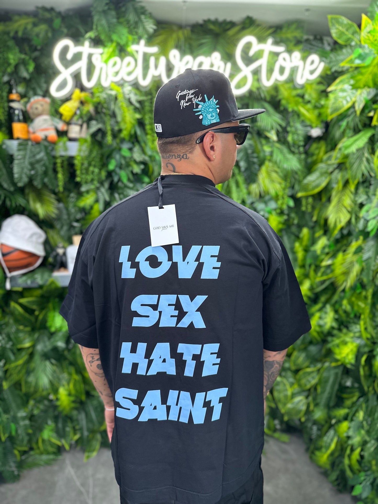 Shirt Black Love Sex GODSAVEME