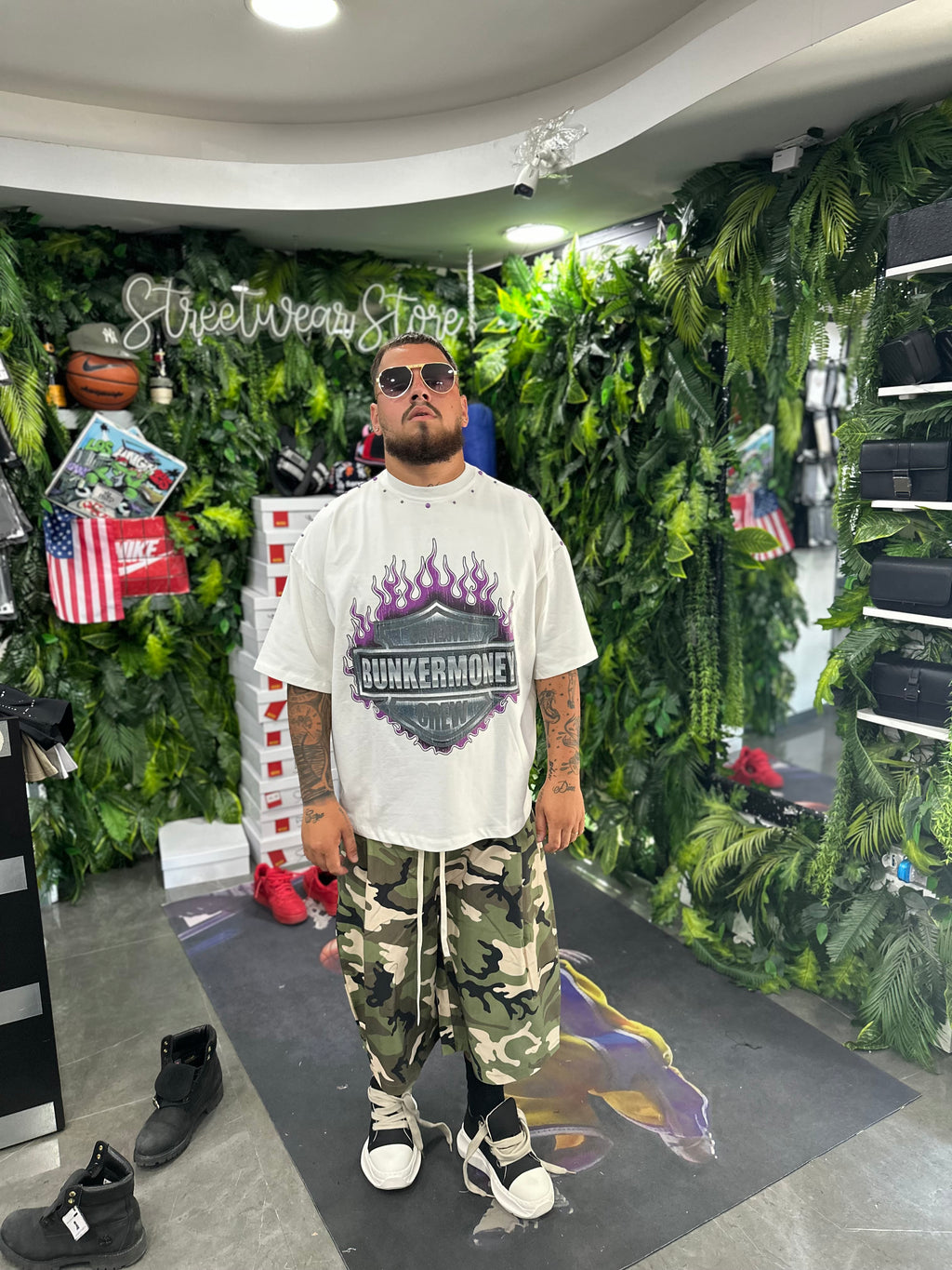 Shirt White Bunker Money