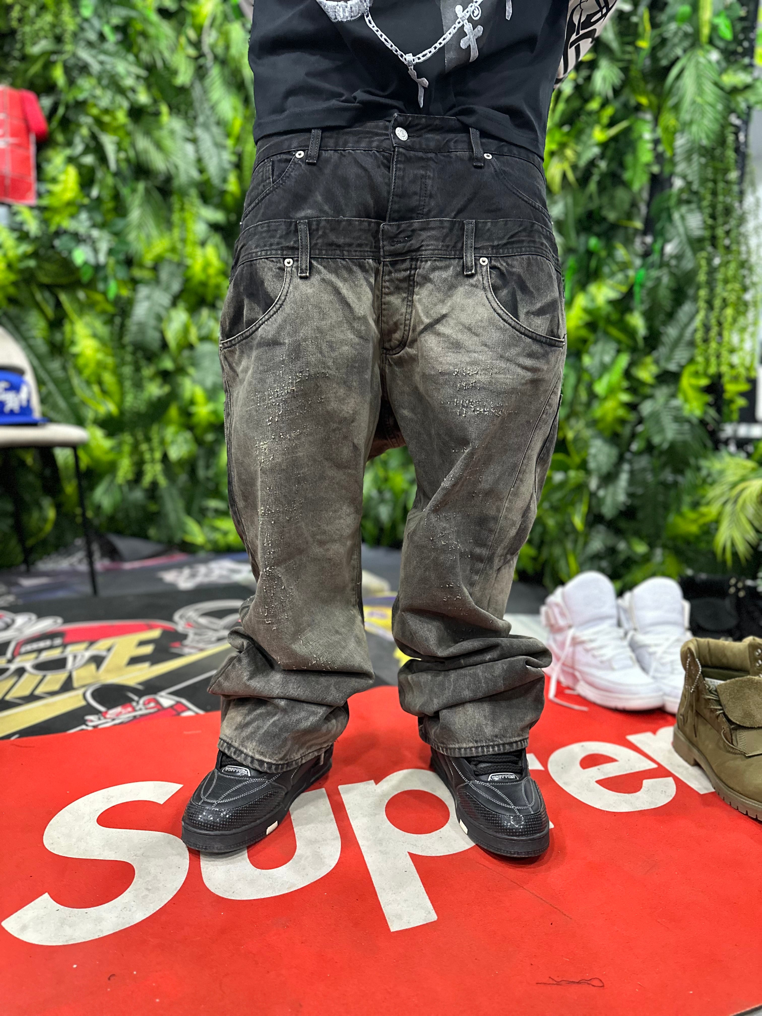 Denim Double Bustier PASSION