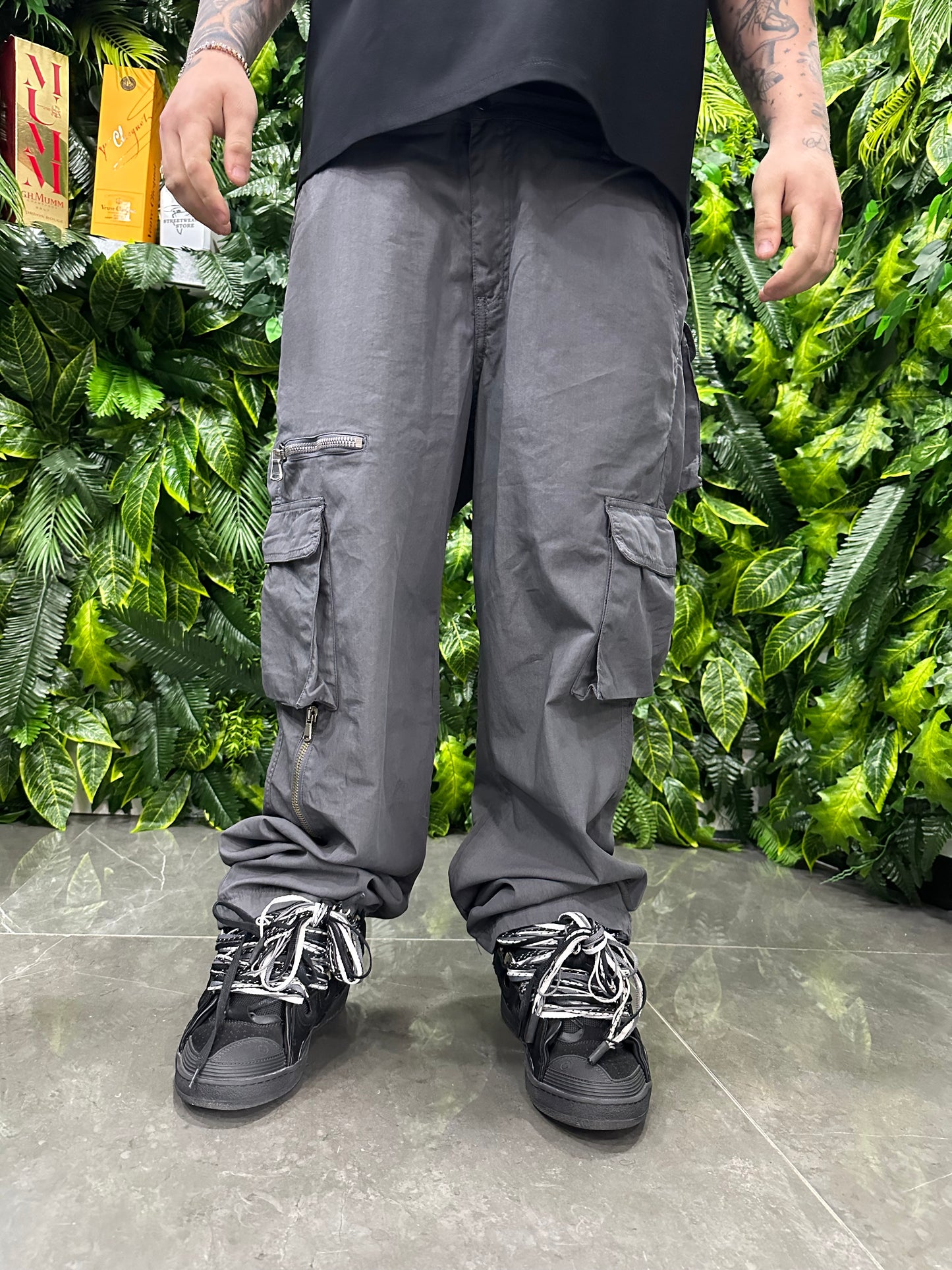 Cargo Grey Zip STLAB