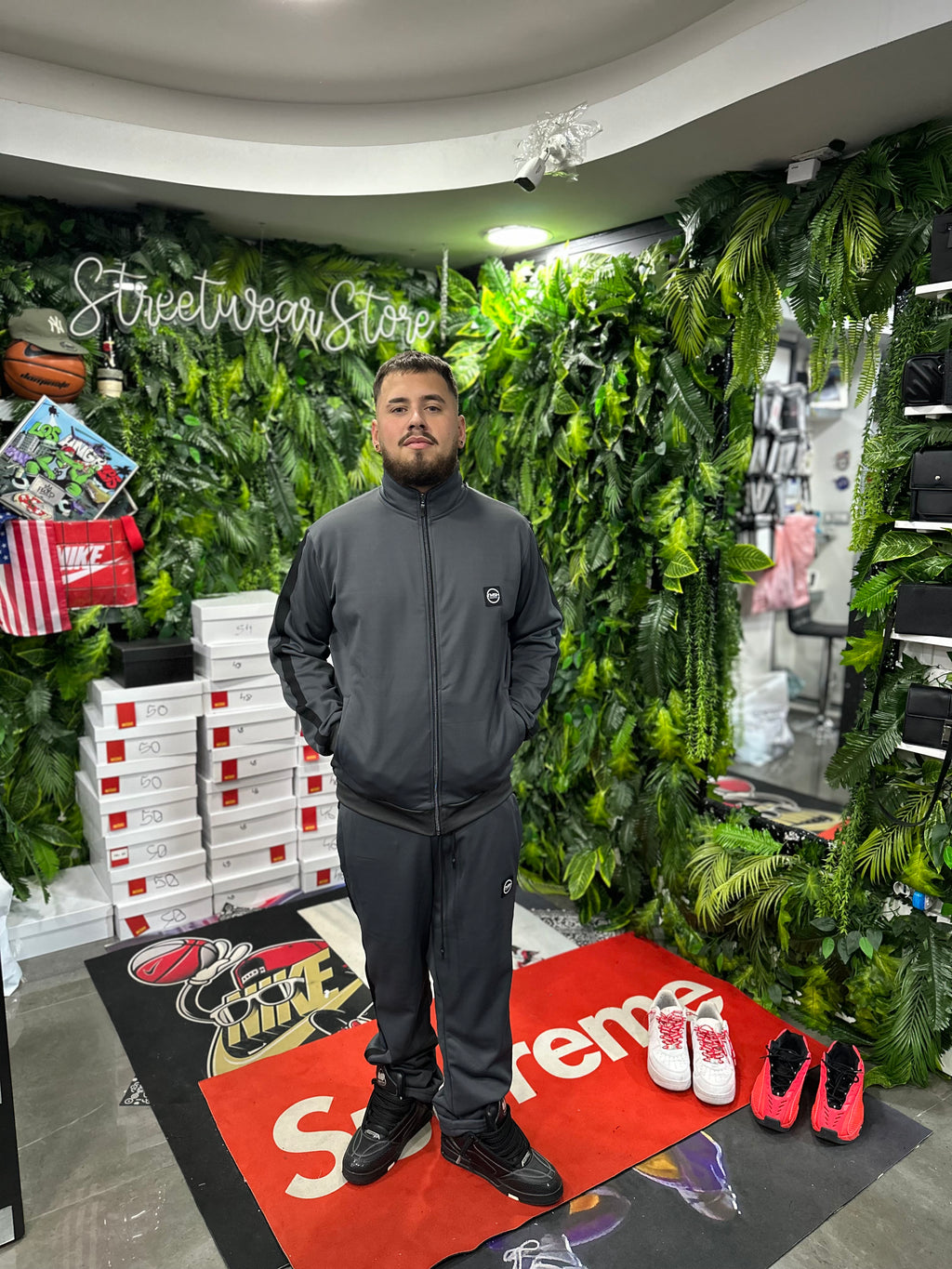 TrackSuit Poggius Grey