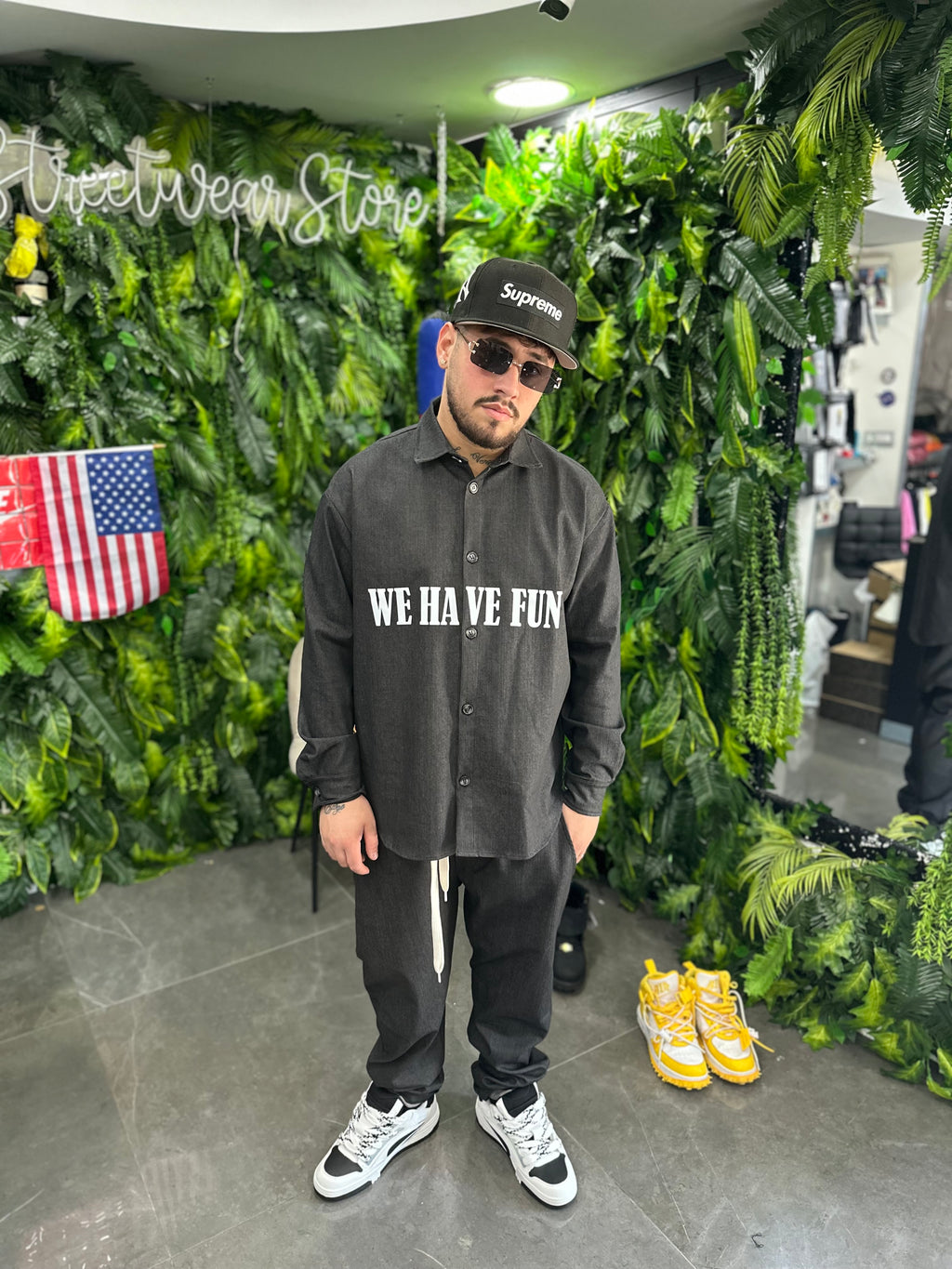 CoordSet Denim WeHaveFun BUNKER