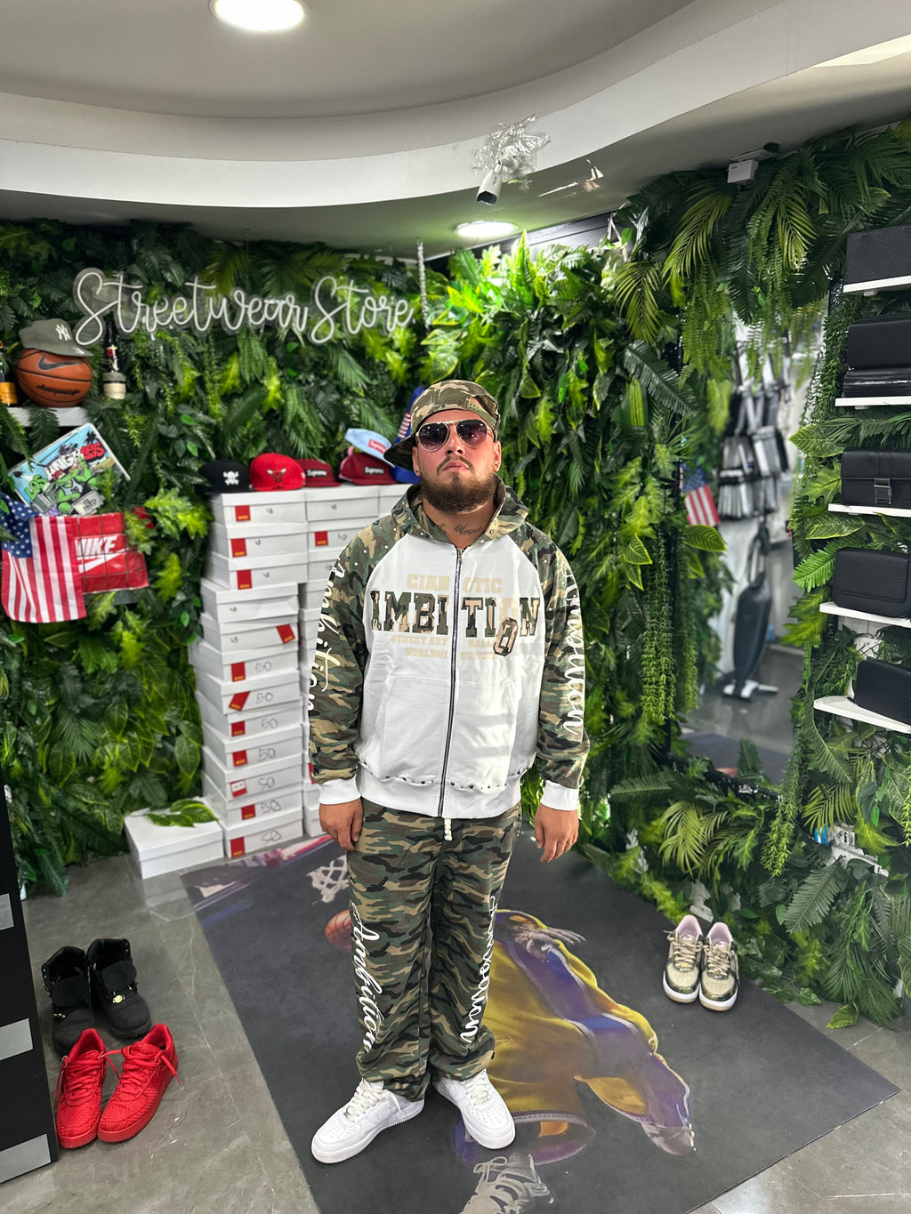 Tuta White Ambition Military