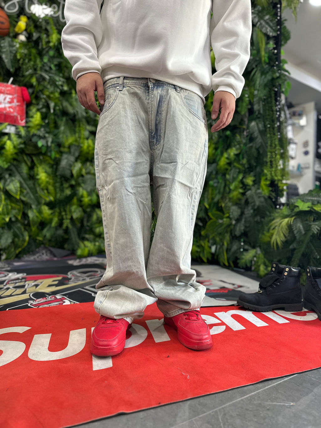 Denim Baggy Wash Carpa