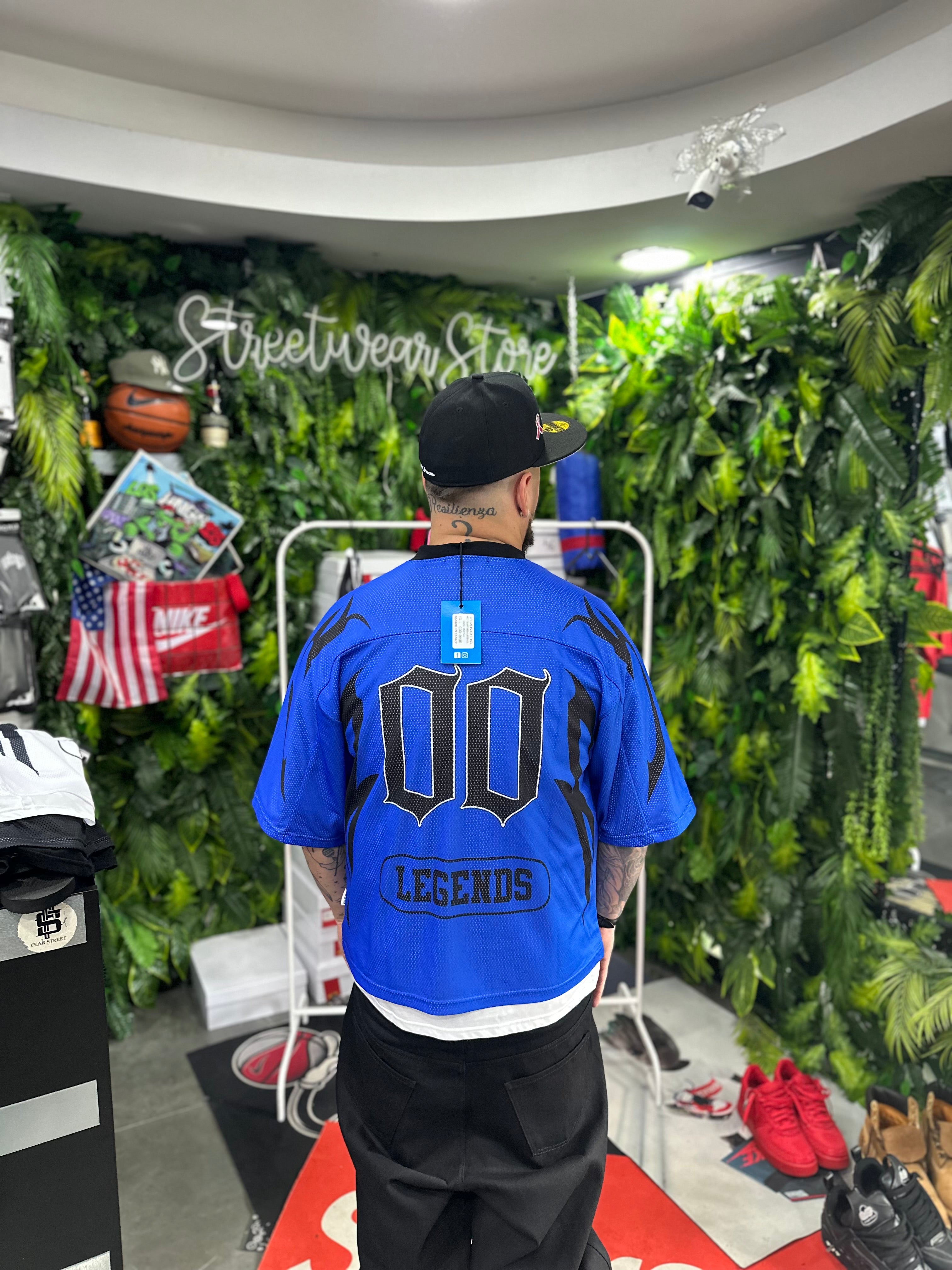Shirt Mesh Blu Legends CIANOTIC