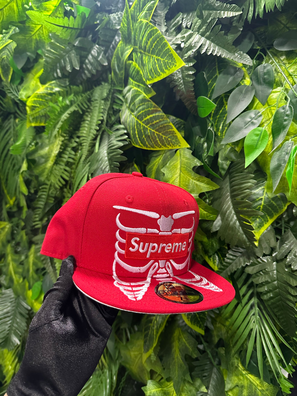 Cappello Supreme Bones Box Red