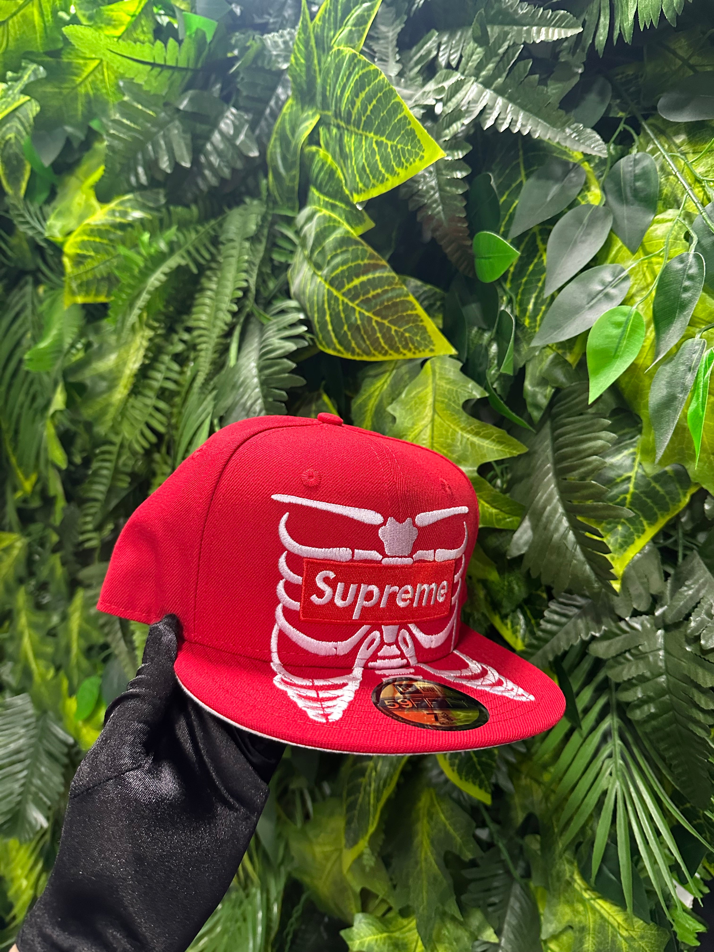 Cappello Supreme Bones Box Red
