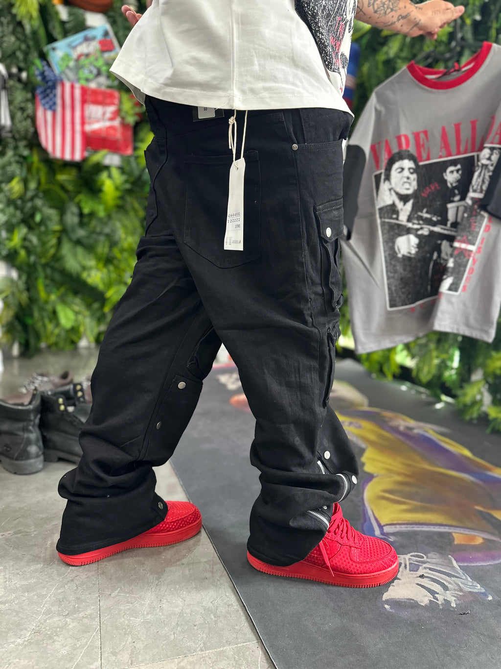 Denim Black Multitask Zip DIMENSION