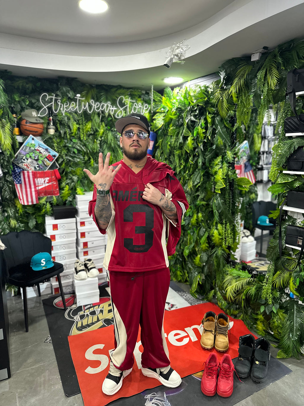 TrackSuit Red Nobu HYDO