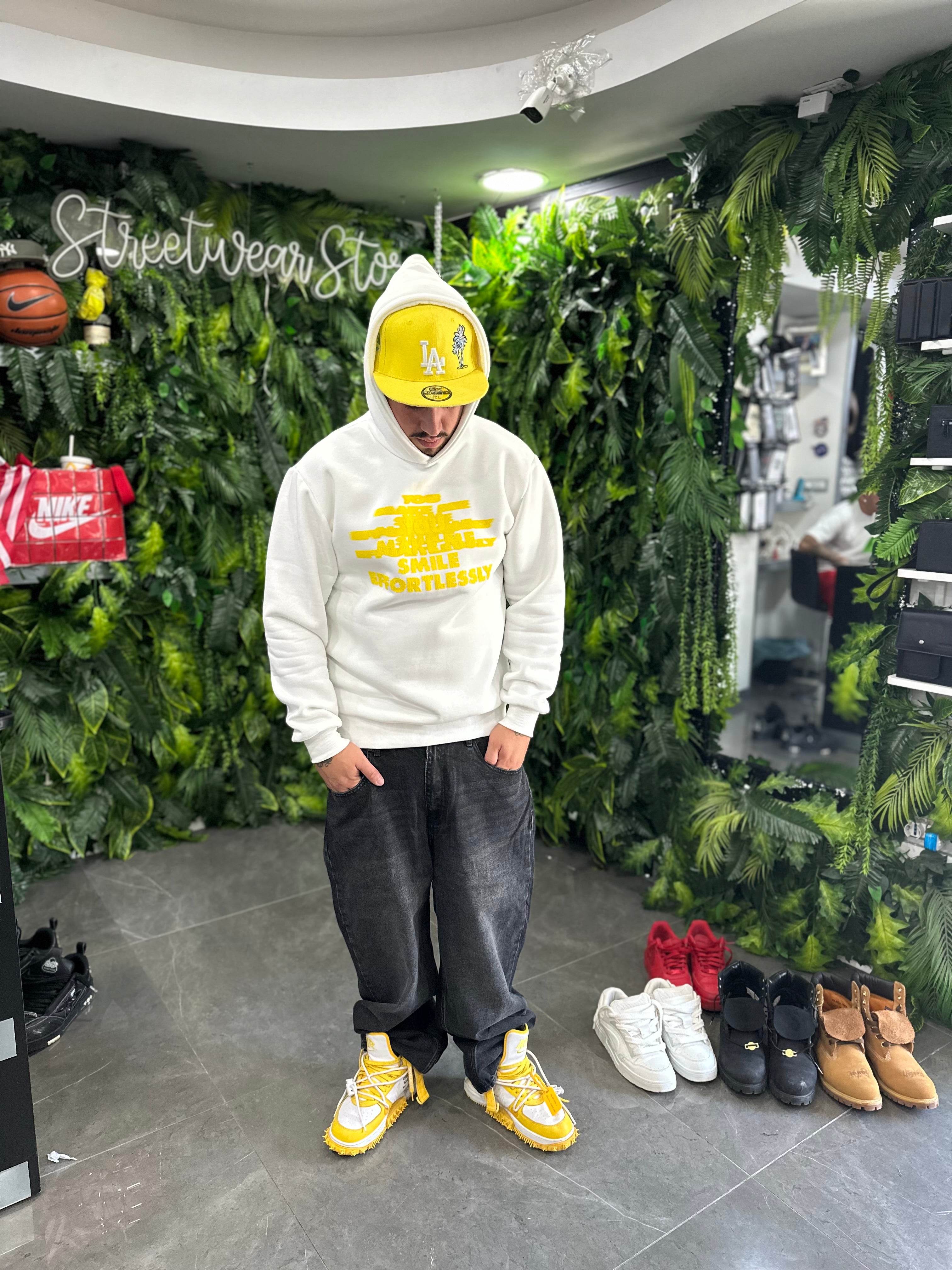 Felpa Effortlessly White