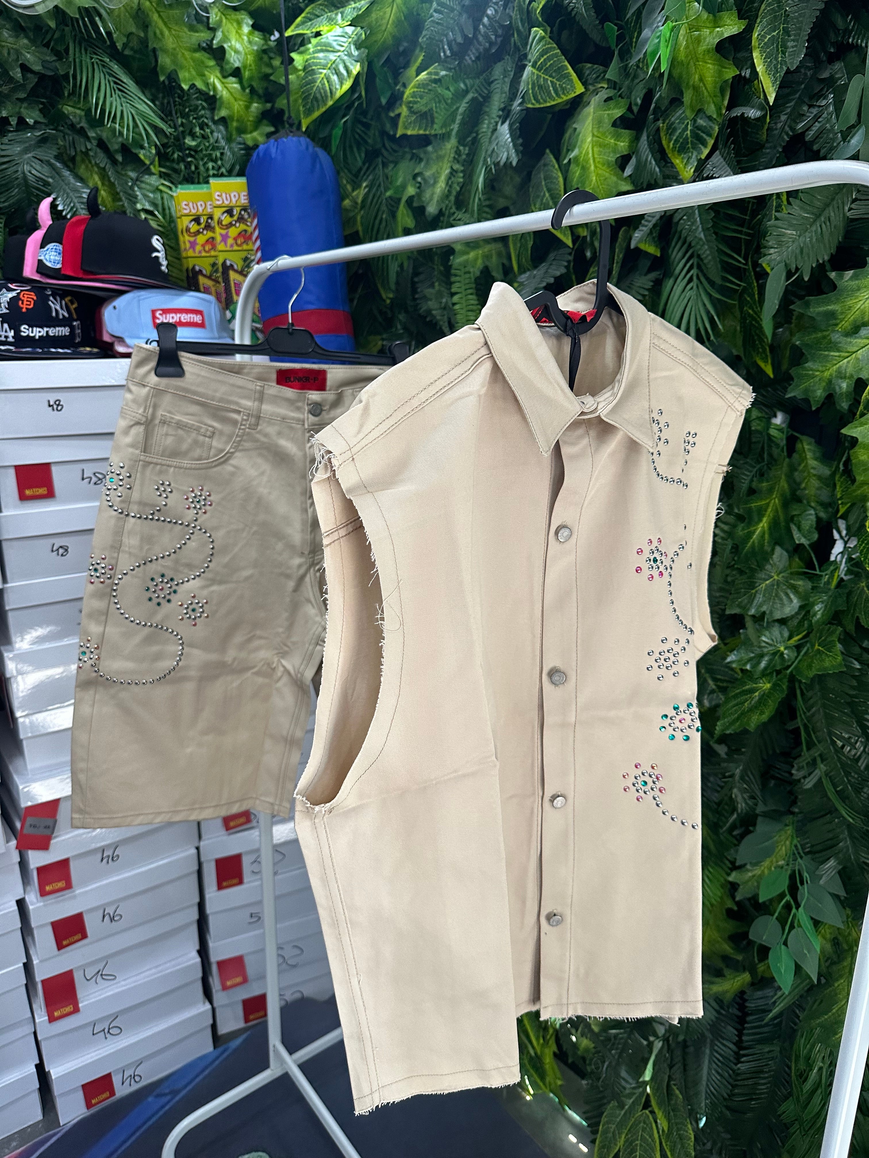 CoordSet Beige Japan BUNKER