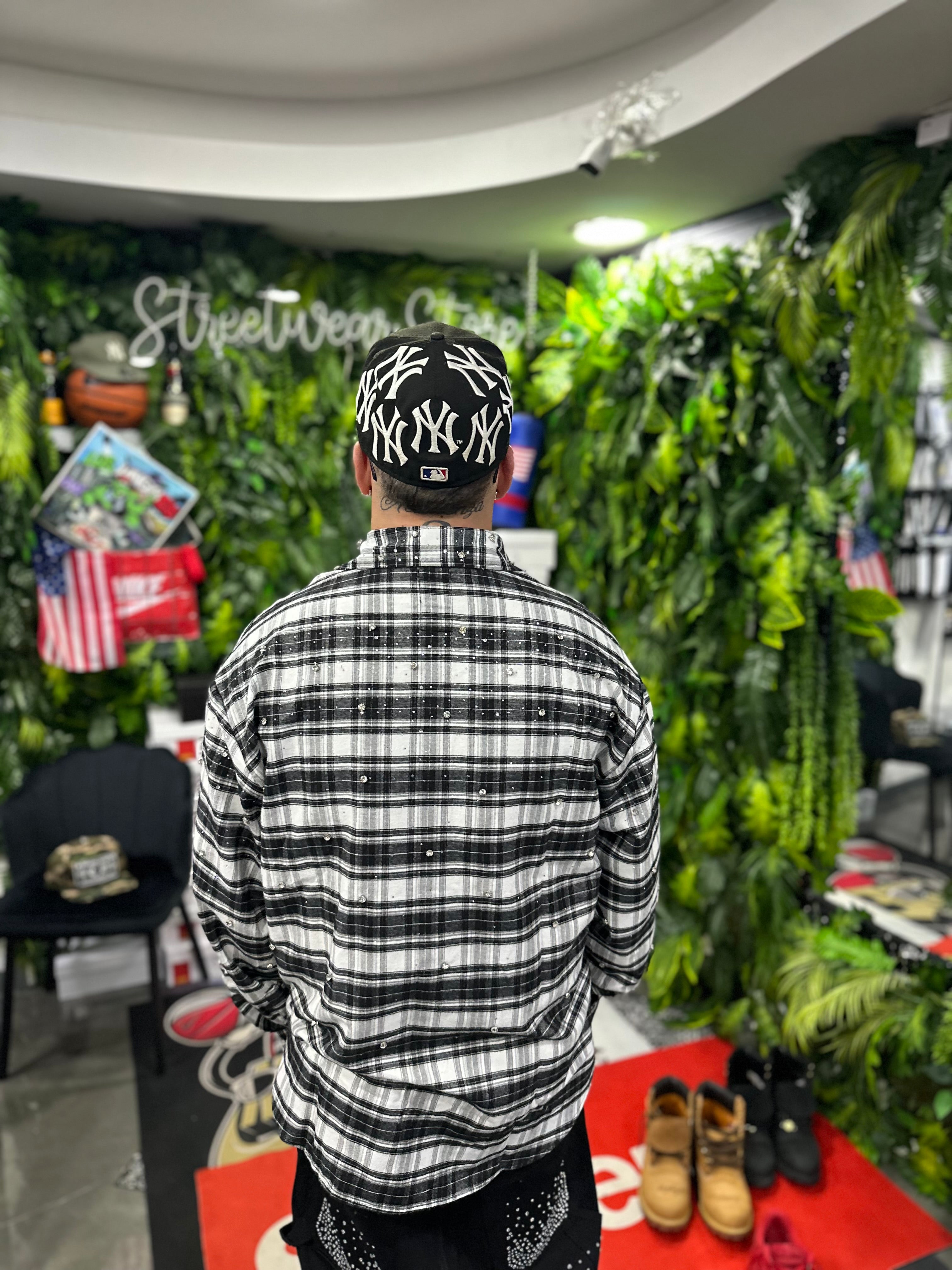 Camicia Crystal Black MNML