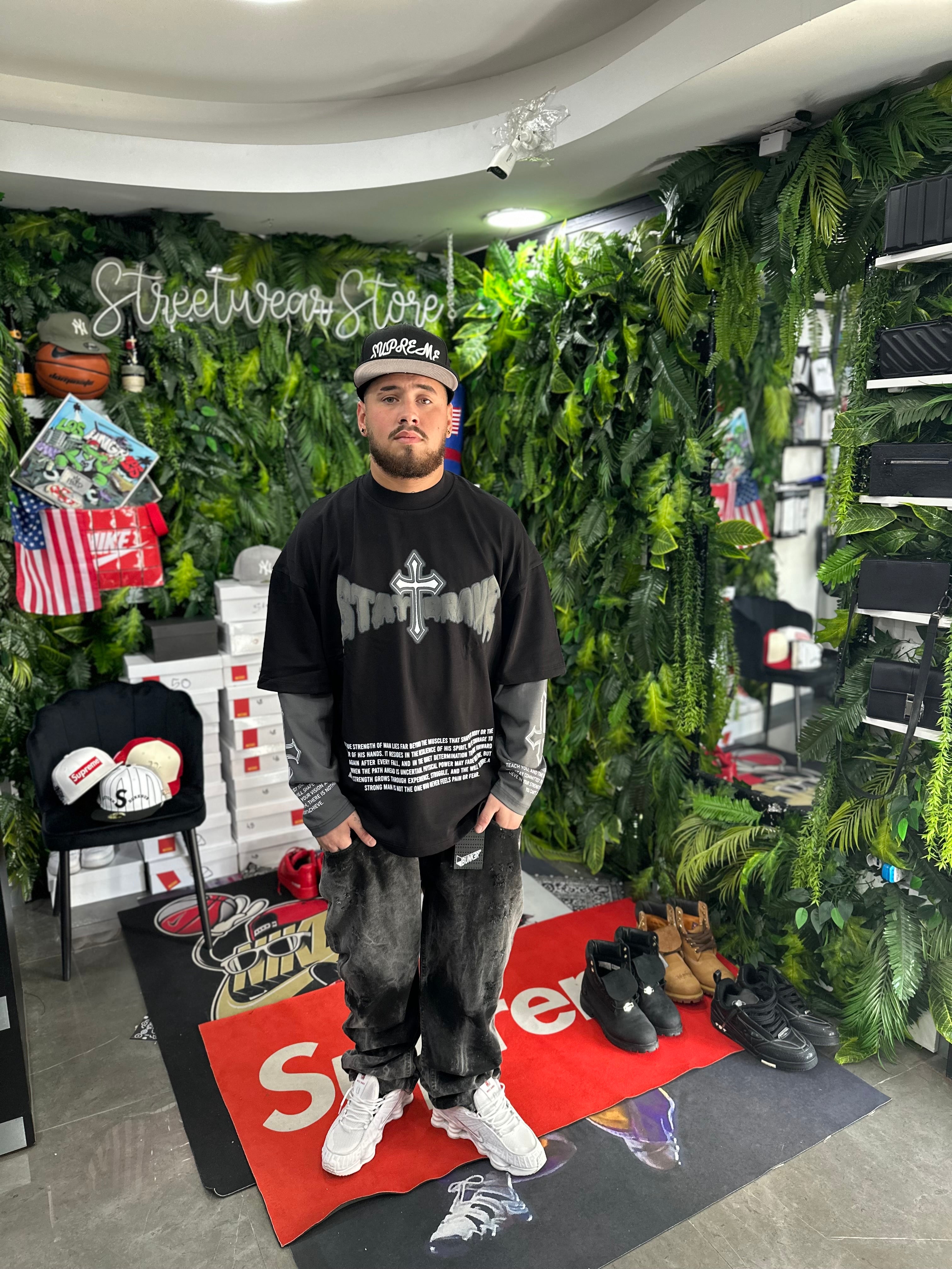 LongSleeve Black StayBrave BUNKER