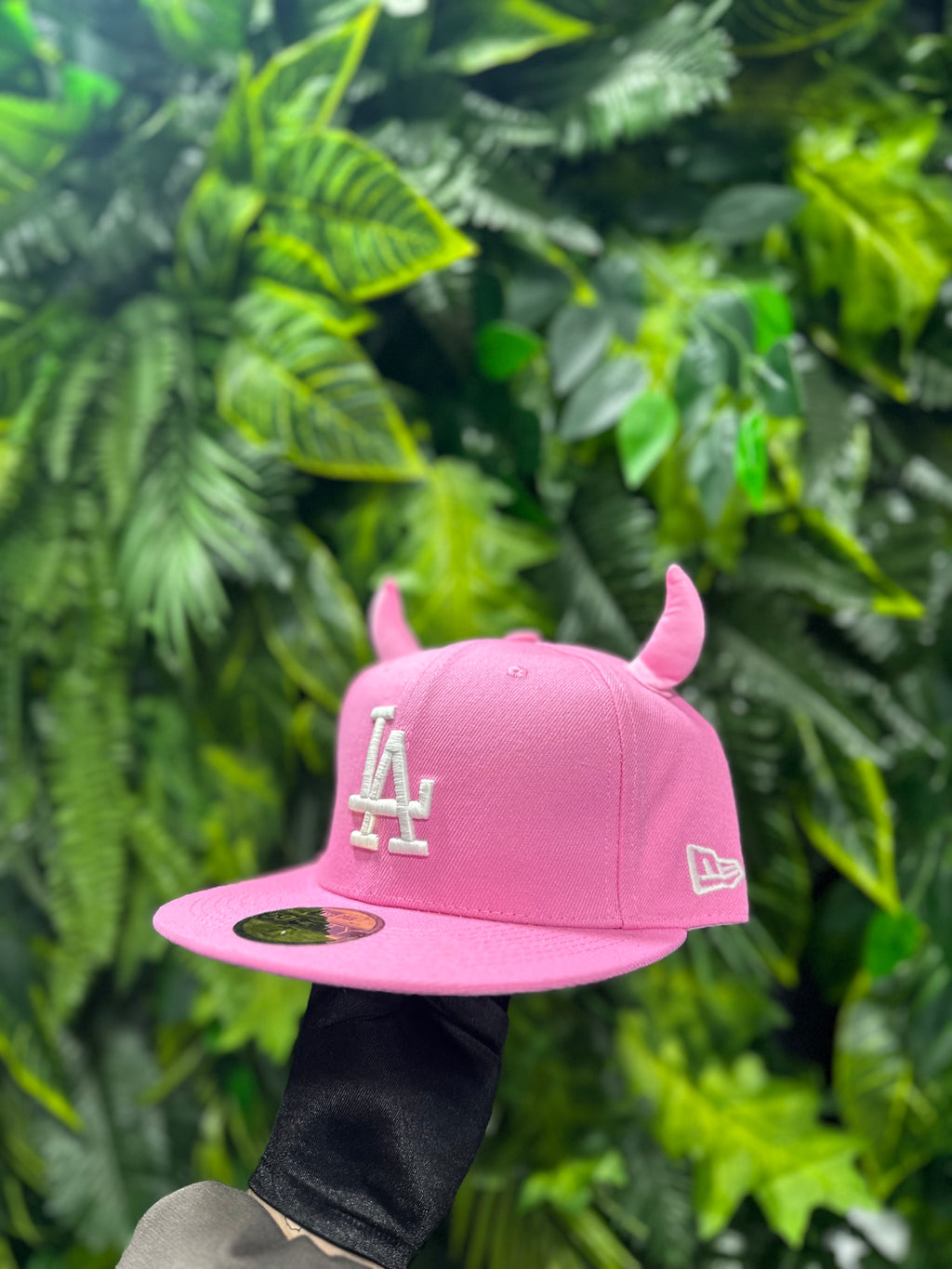 Cappello New Era Pink LA Corna