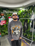 Shirt LongSleeve Grey Straight Angels BUNKER