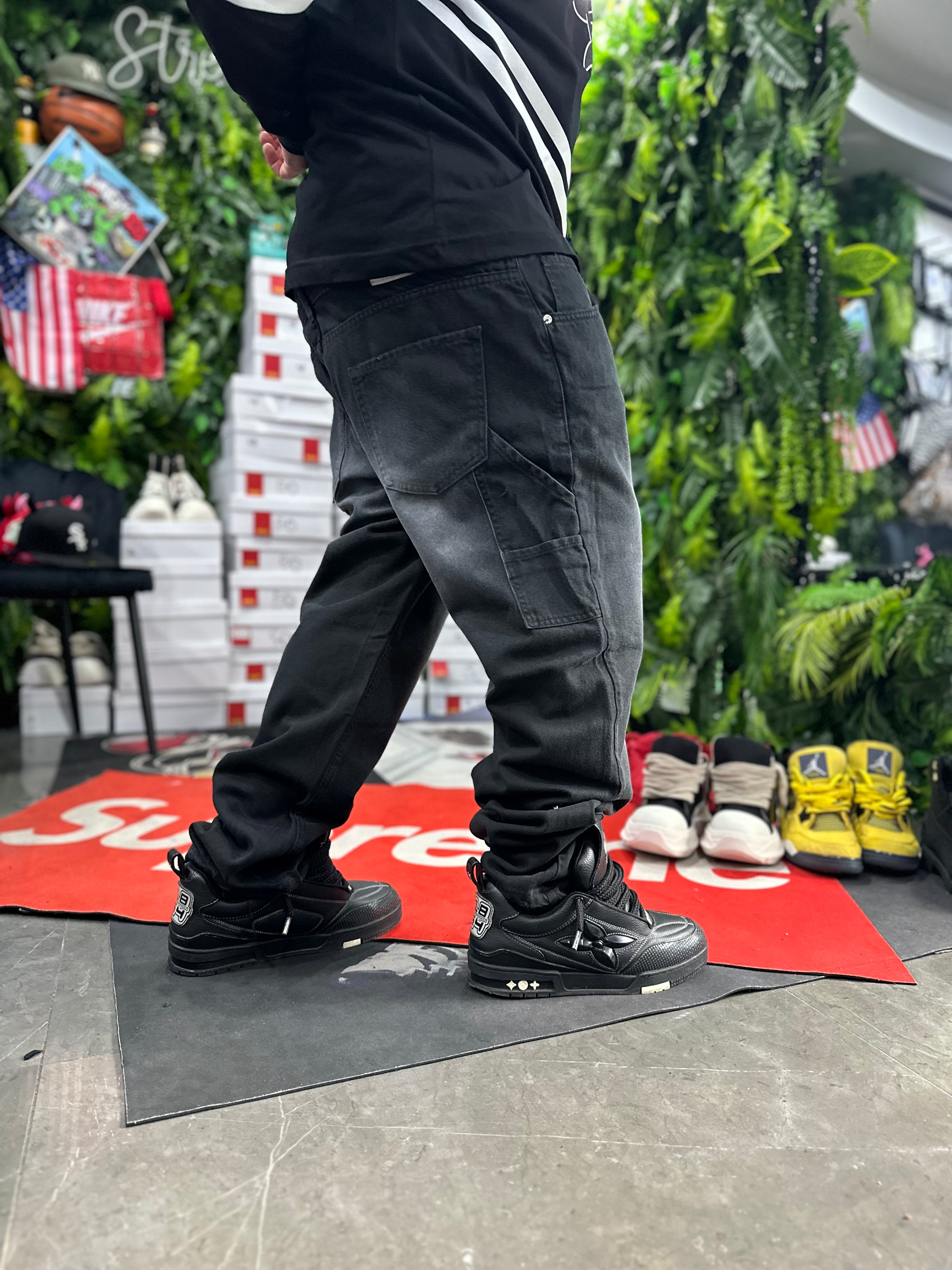 Denim Baggy Black Regular Raid CIANOTIC