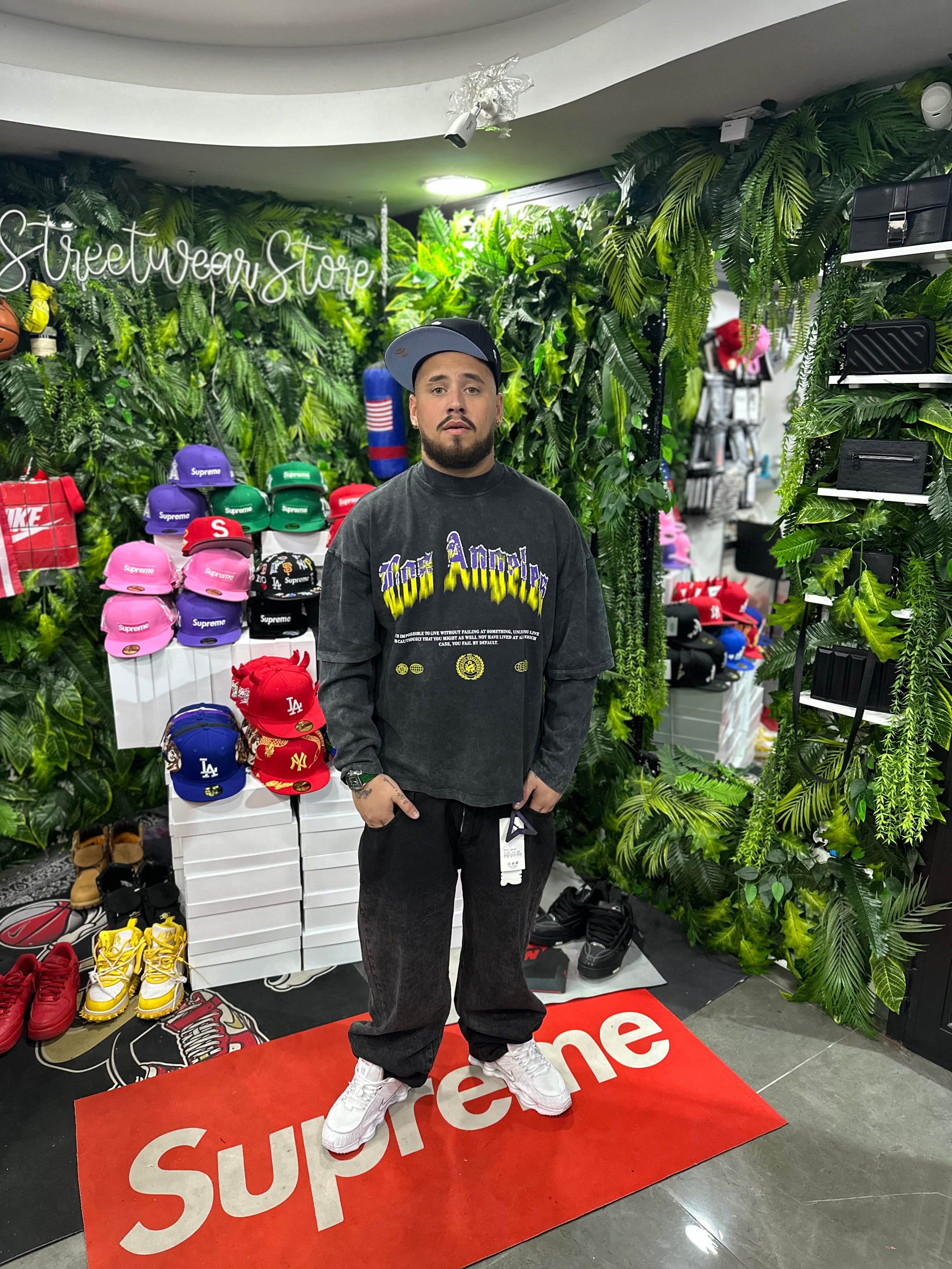 Shirt LongSleeve Angeles Grey BUNKER