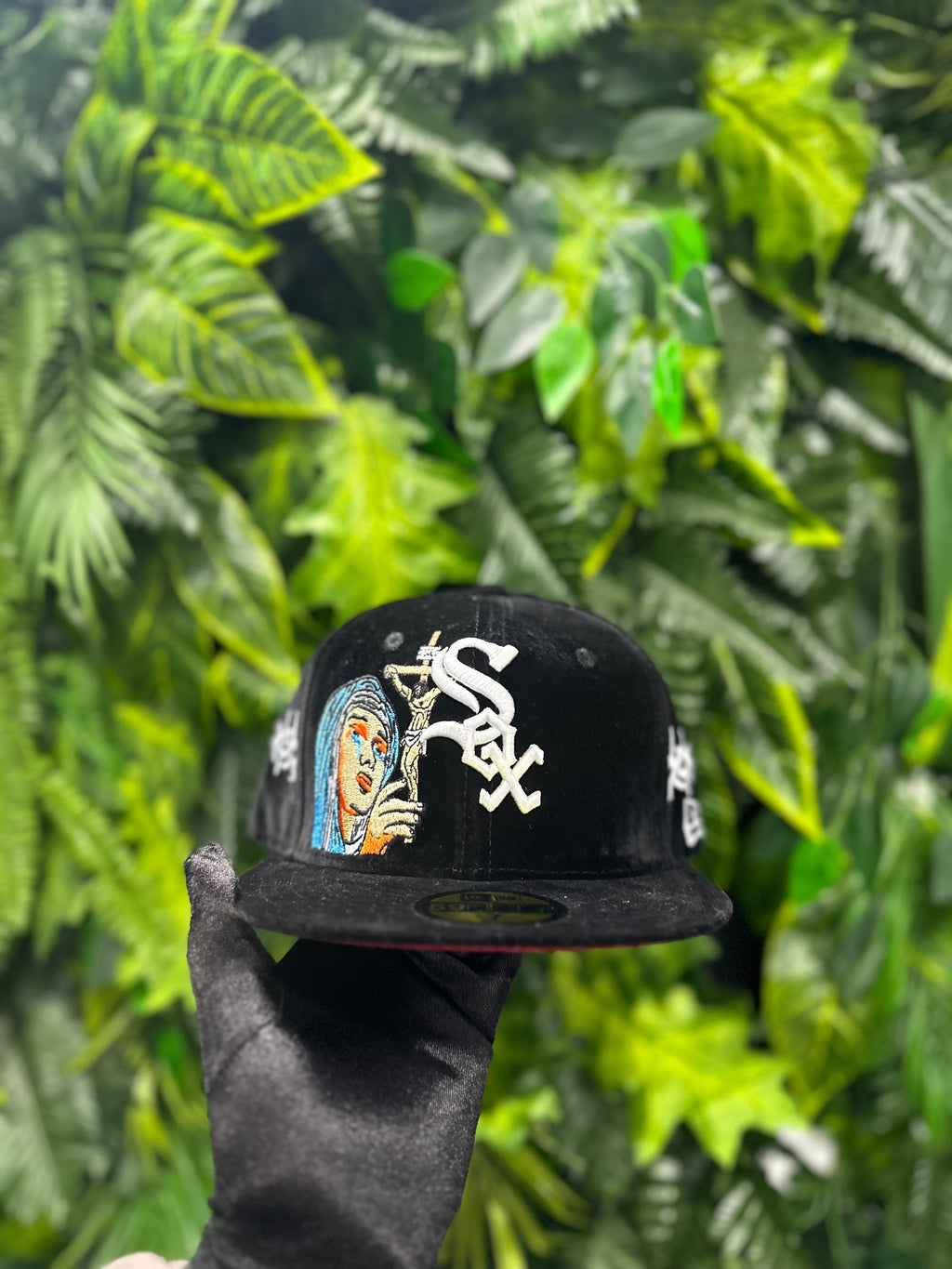 Cappello Velluto Gorra Sox Gamuza