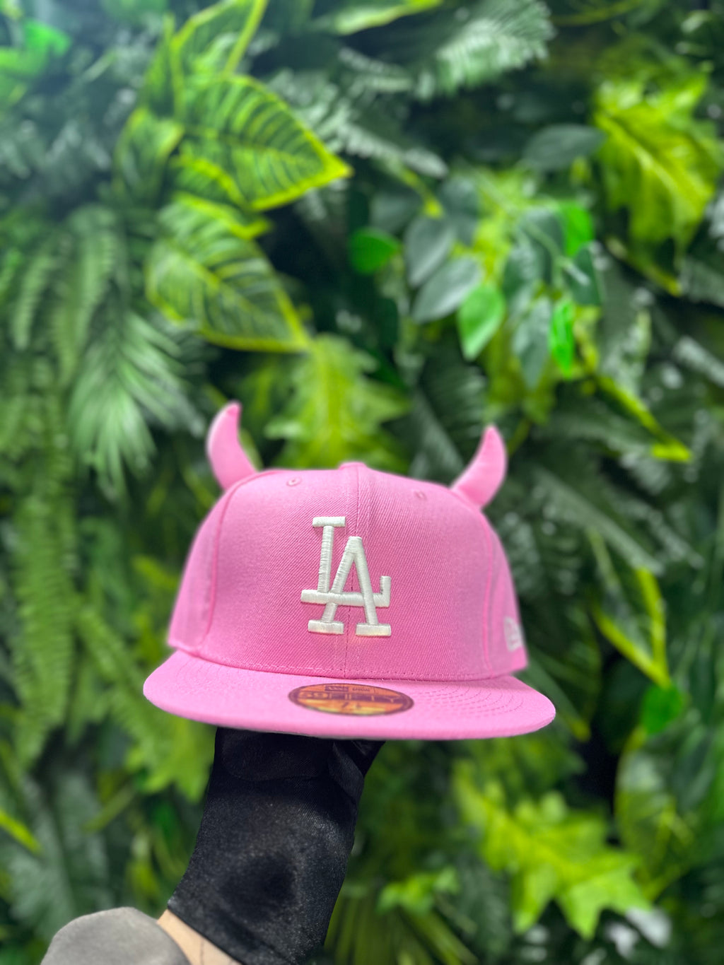 Cappello New Era Pink LA Corna