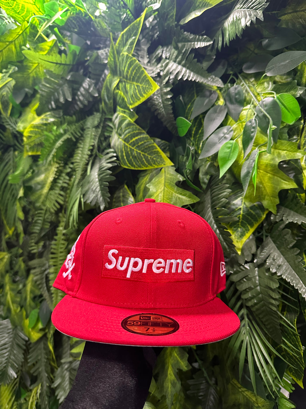 Cappello Supreme x Sox Red