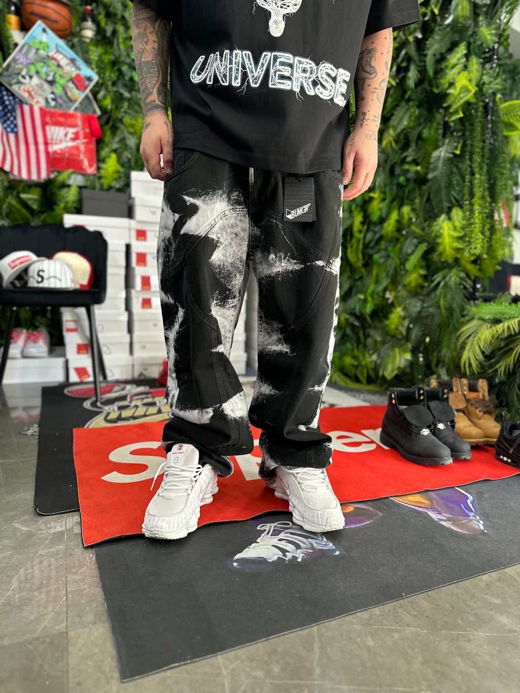 Denim Baggy Zebrus BUNKER