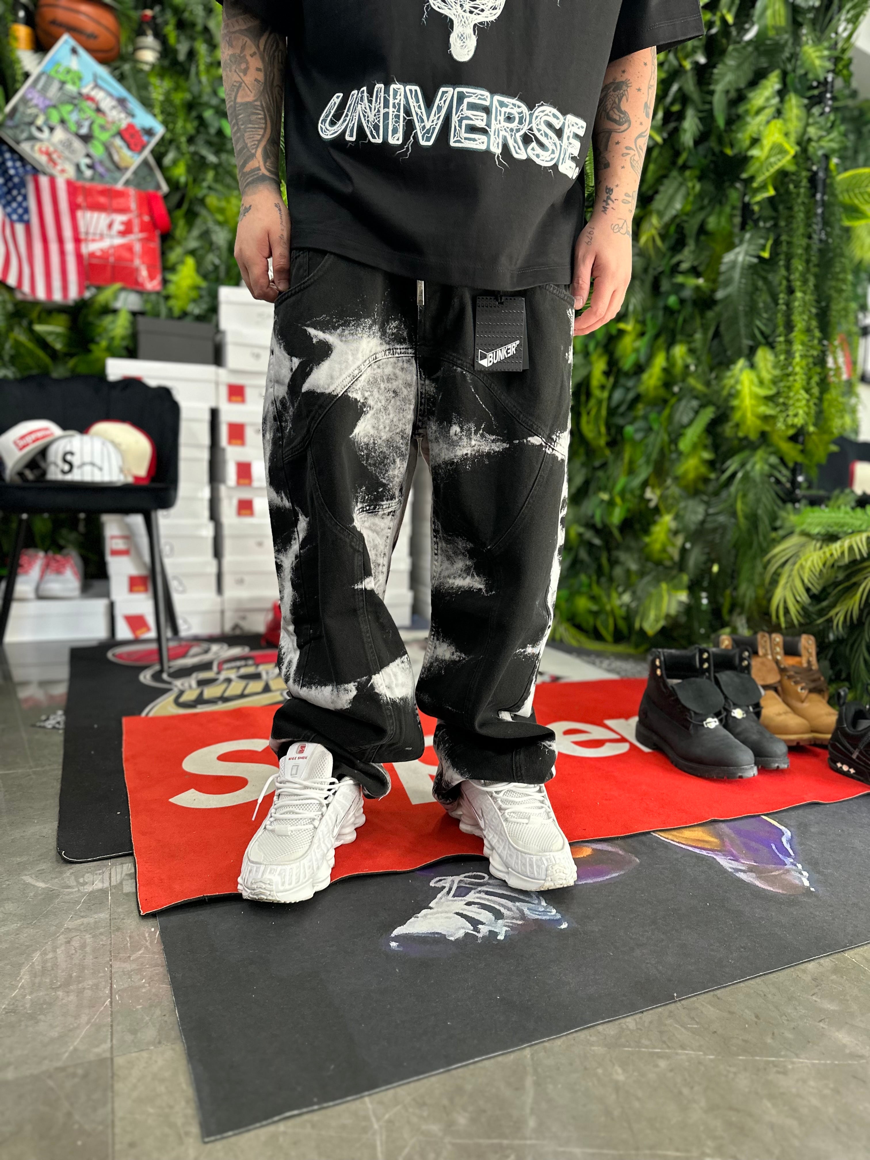 Denim Baggy Zebrus BUNKER