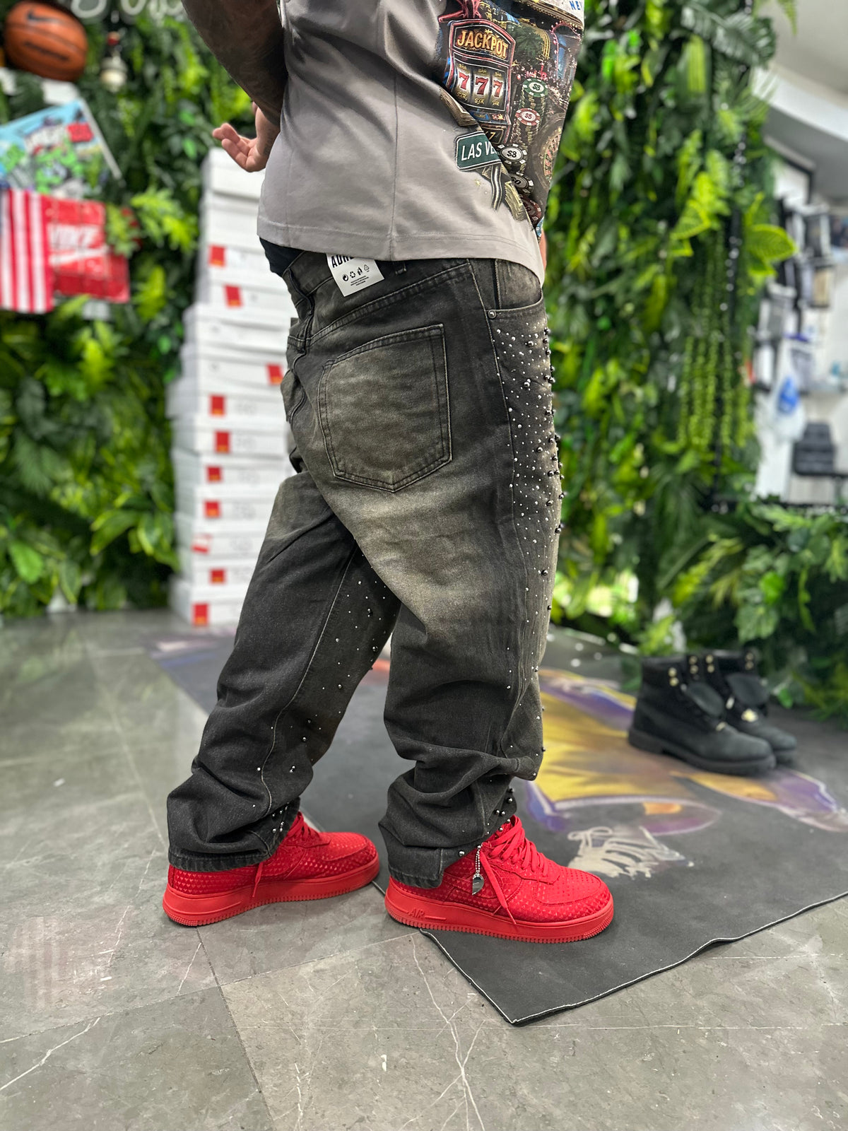 Denim Baggy StraDiamond ADREXX013