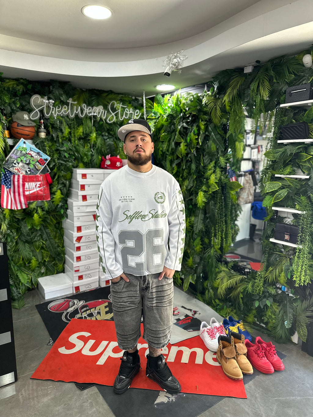 Shirt LongSleeve White SELFLOVE