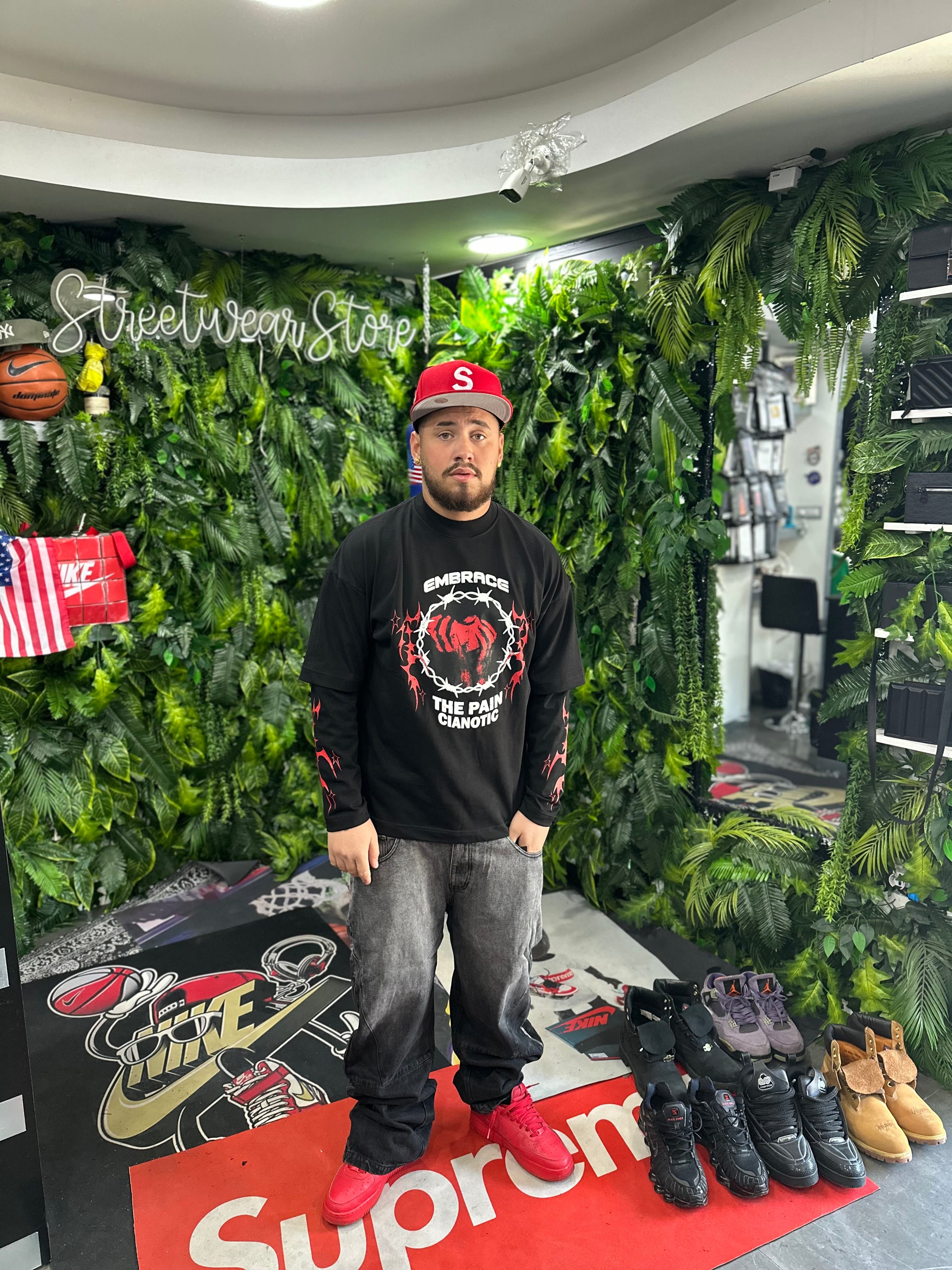 Shirt LongSleeve Embrace Black CIANOTIC